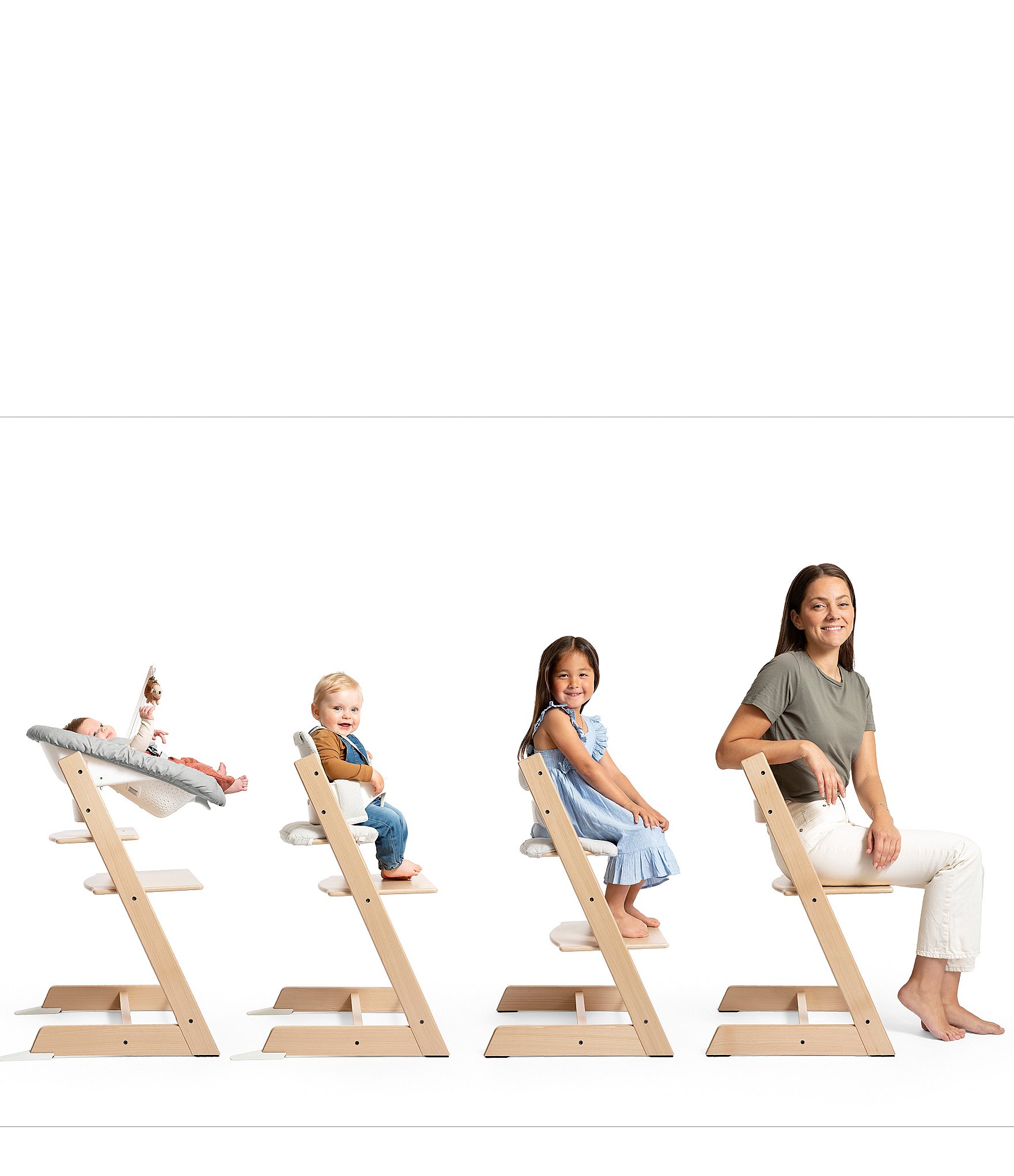 Stokke® Tripp Trapp® High Chair & Newborn Set Bundle