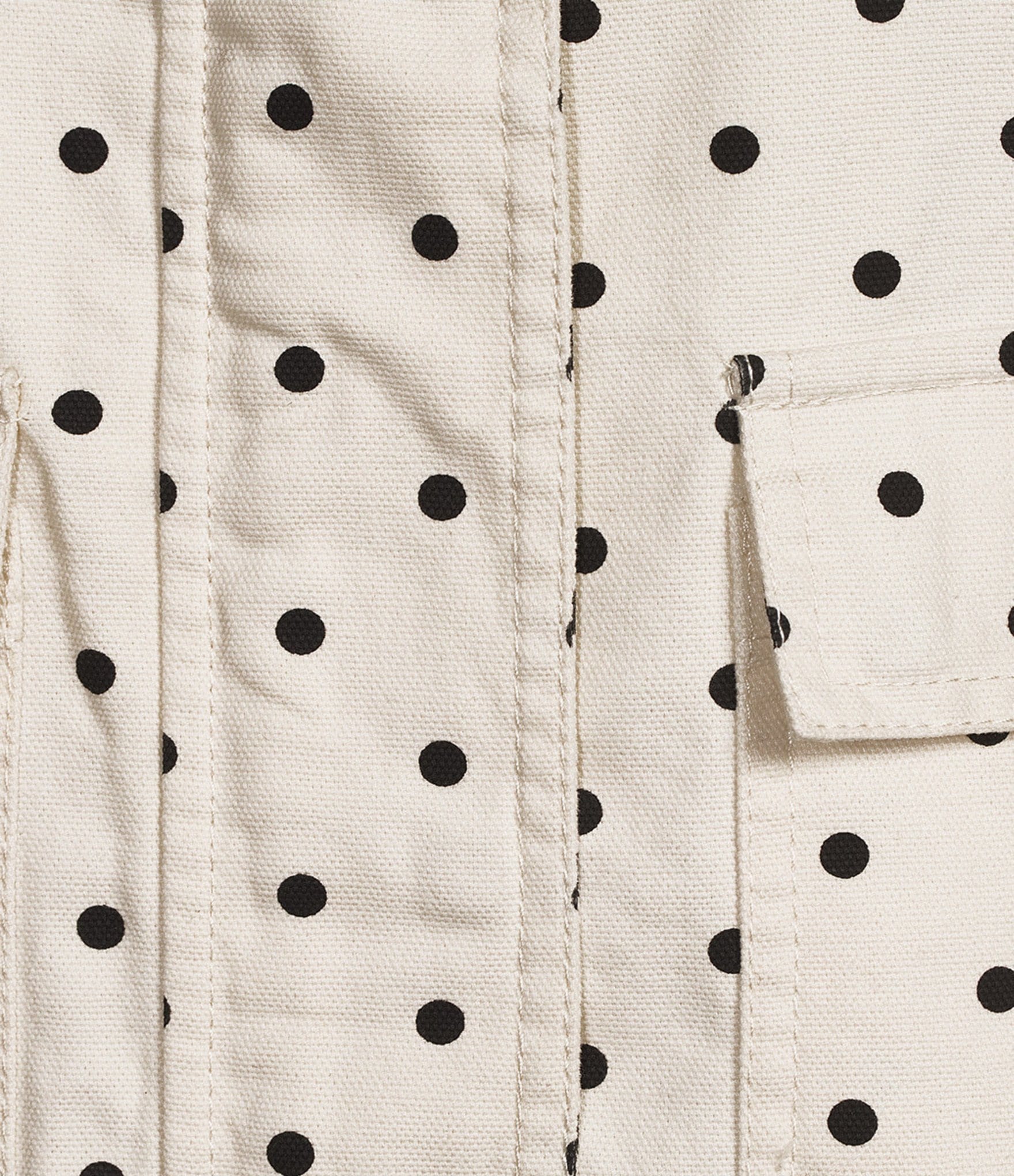 Stoosh Polka Dotted Long Sleeve Barn Jacket