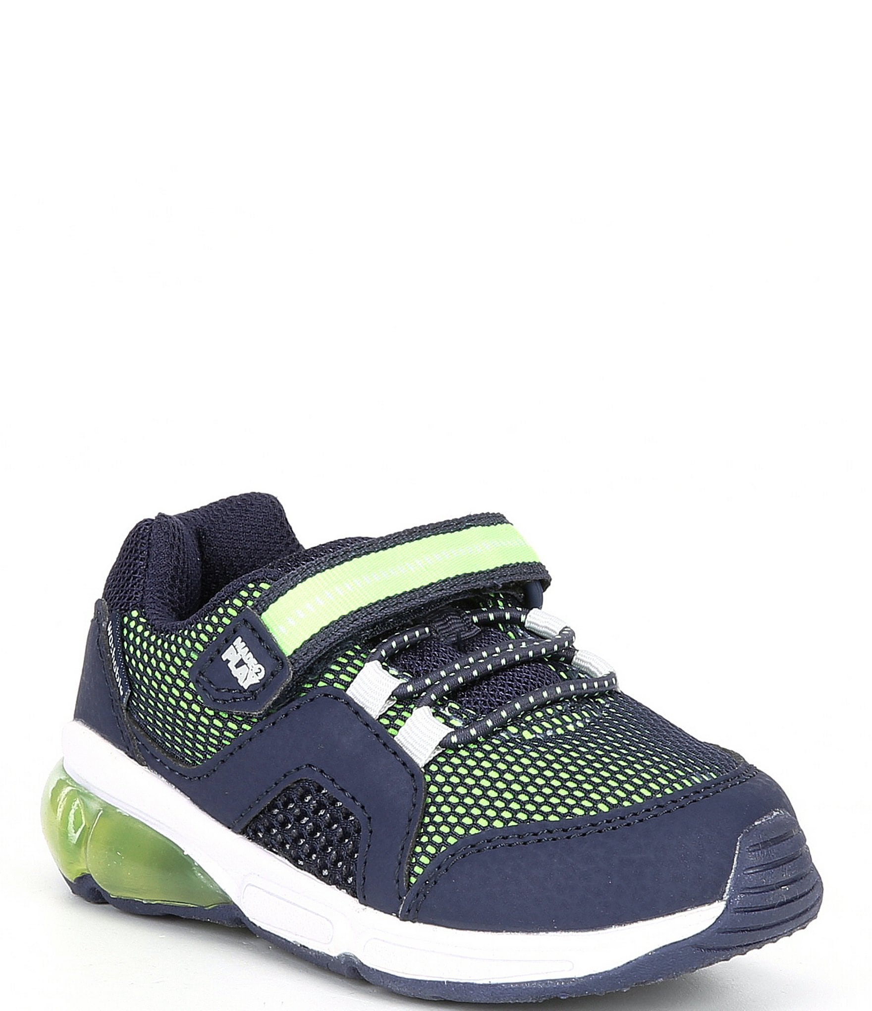 Stride Rite Boys' Lumi Bounce Made2Play Washable Light-Up Sneakers ...