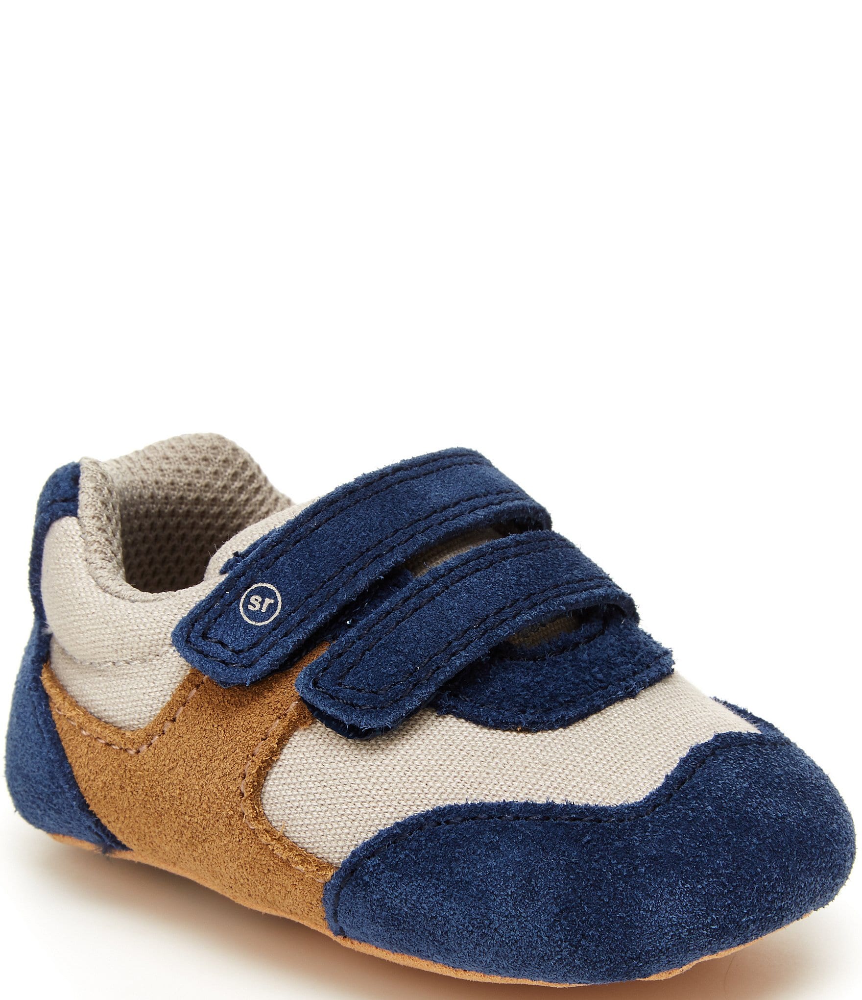 Baby Infant Girl Boy Crib Shoes Blue 0-6 6-12 12-18 Months