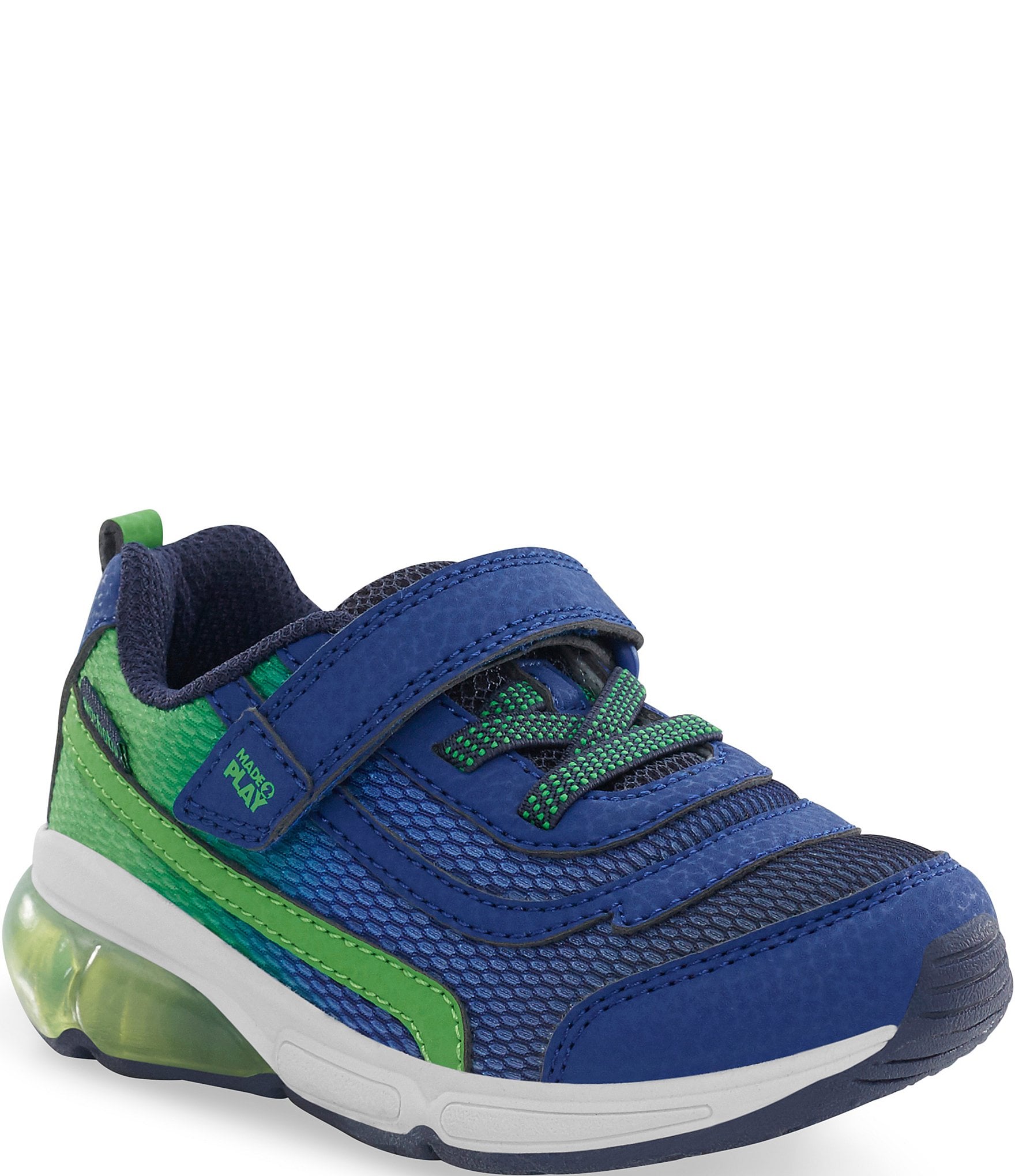 Stride Rite Boys' Surge Bounce Lighted Made2Play Washable Sneakers (Infant)