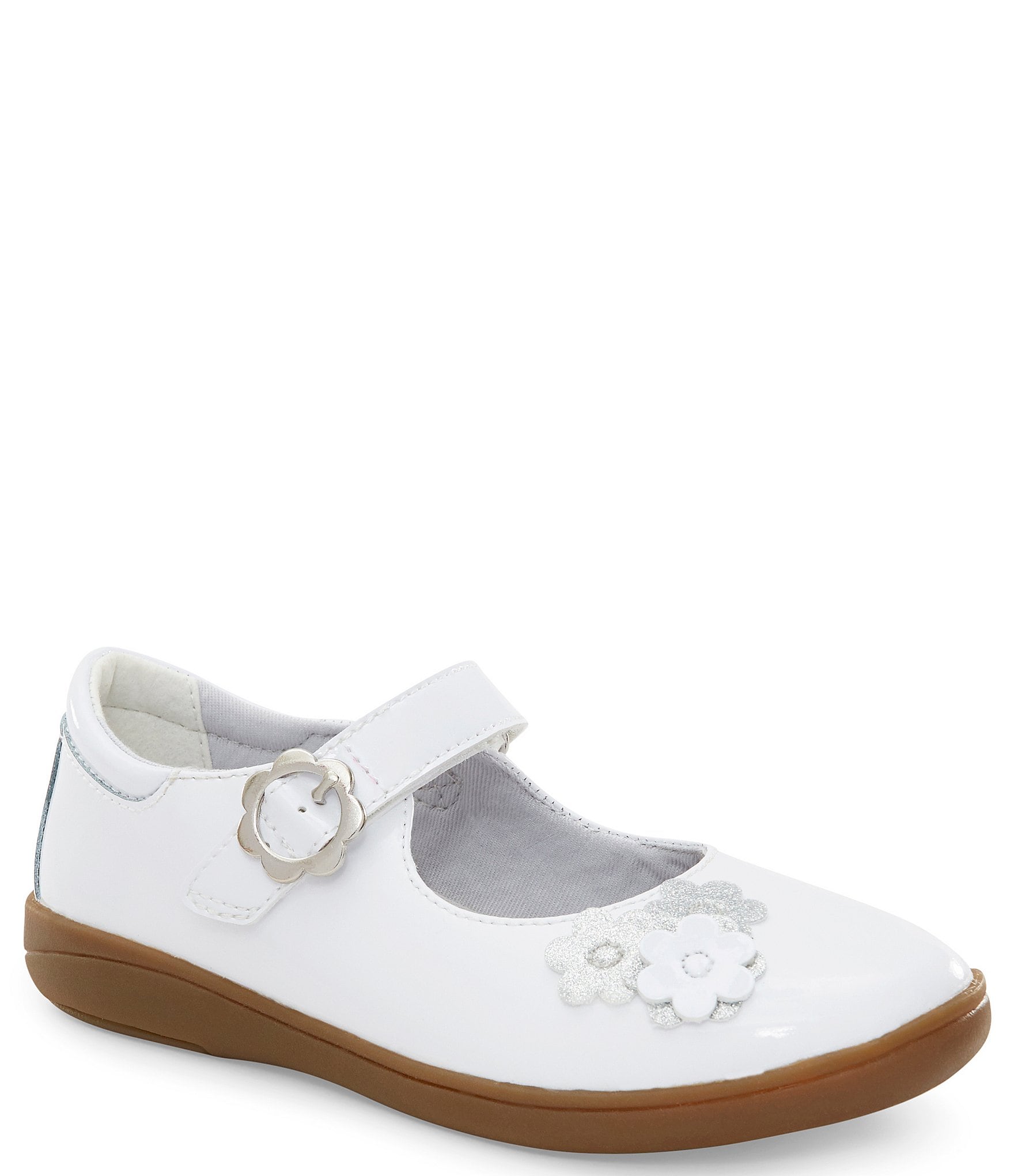 Stride rite white hotsell mary janes