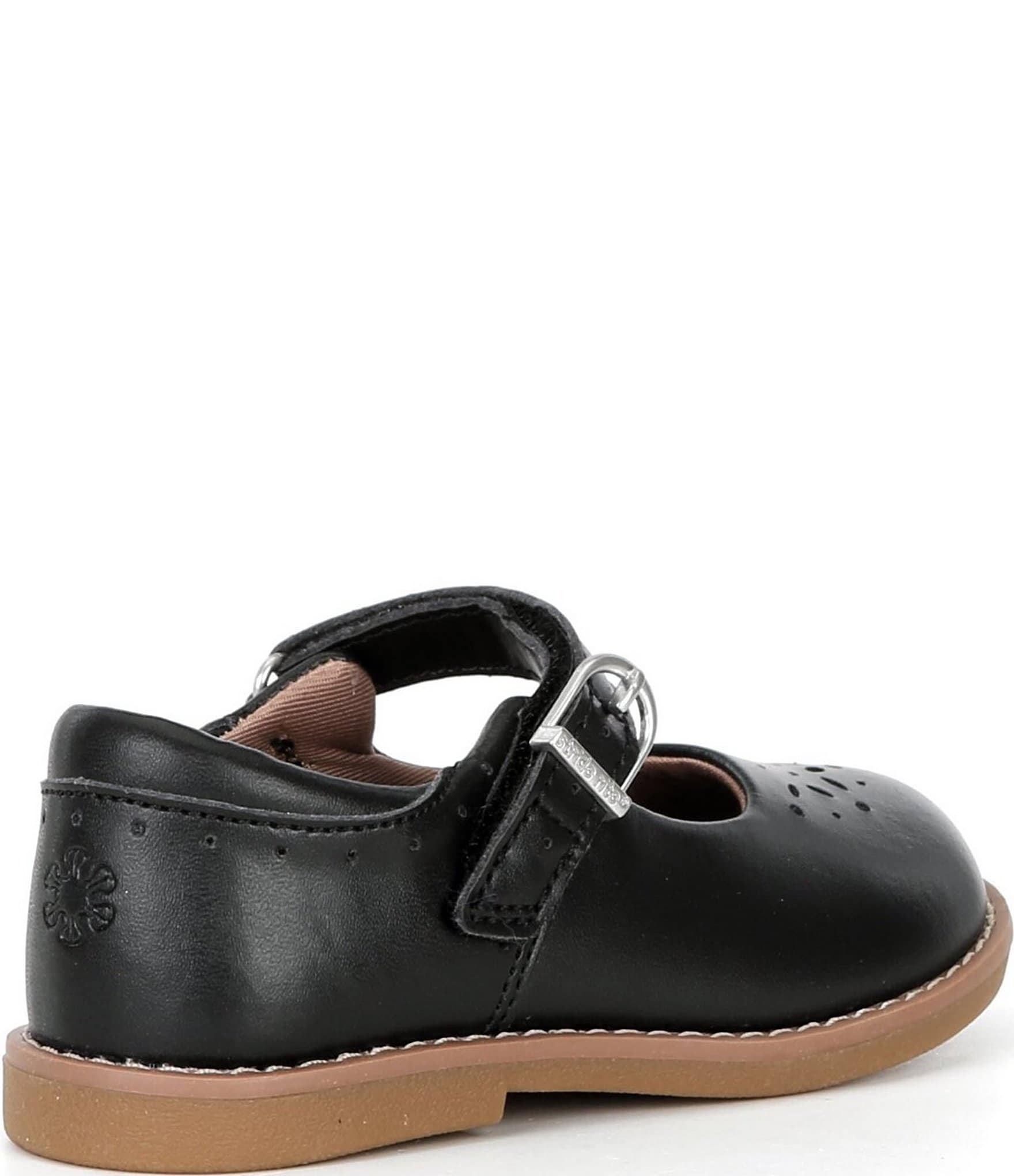 Stride Rite Girls' Mara Perforated Mary Jane Flats (Infant)