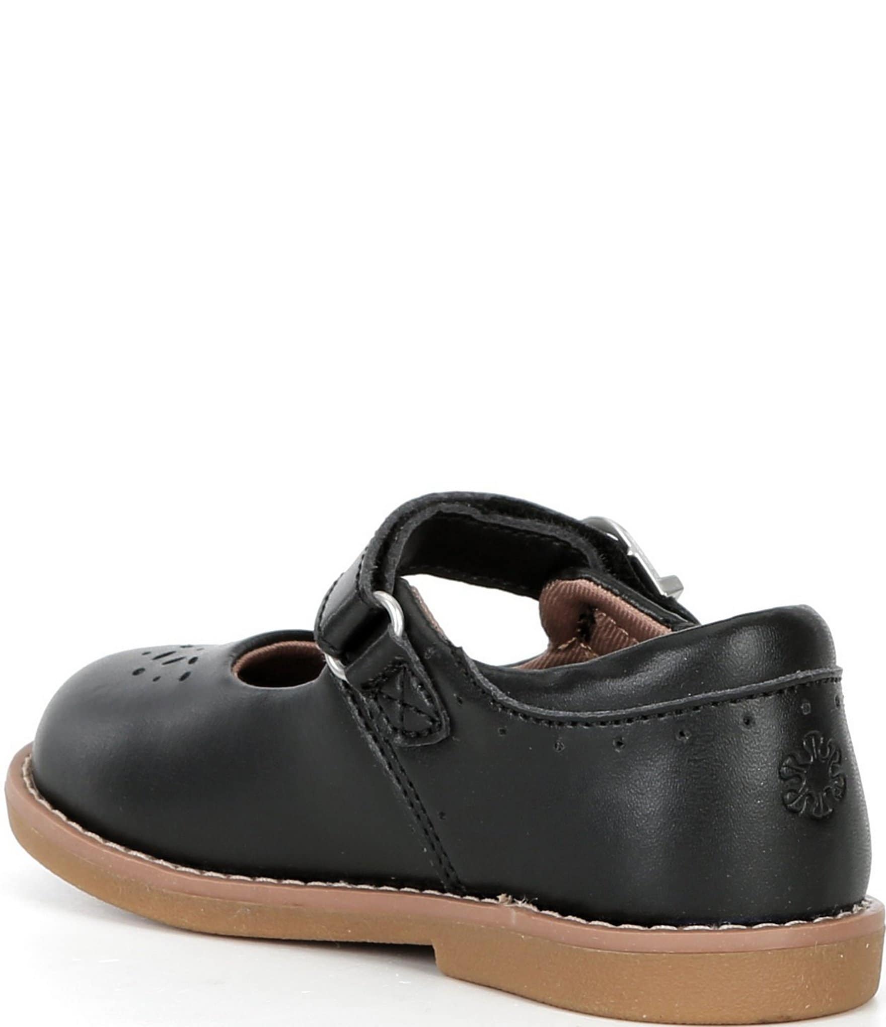 Stride Rite Girls' Mara Perforated Mary Jane Flats (Infant)