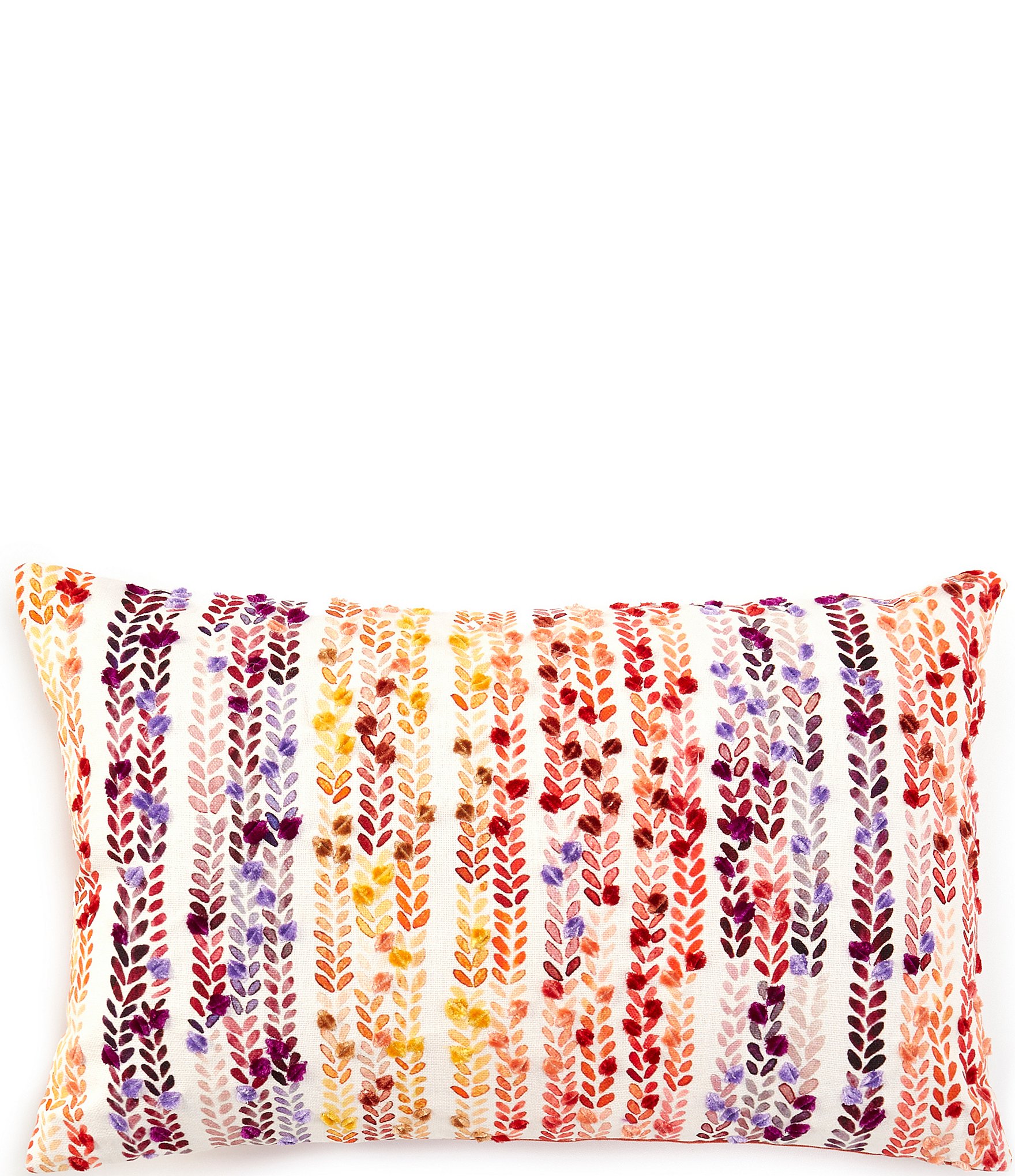 Studio D Embroidered Breakfast Pillow