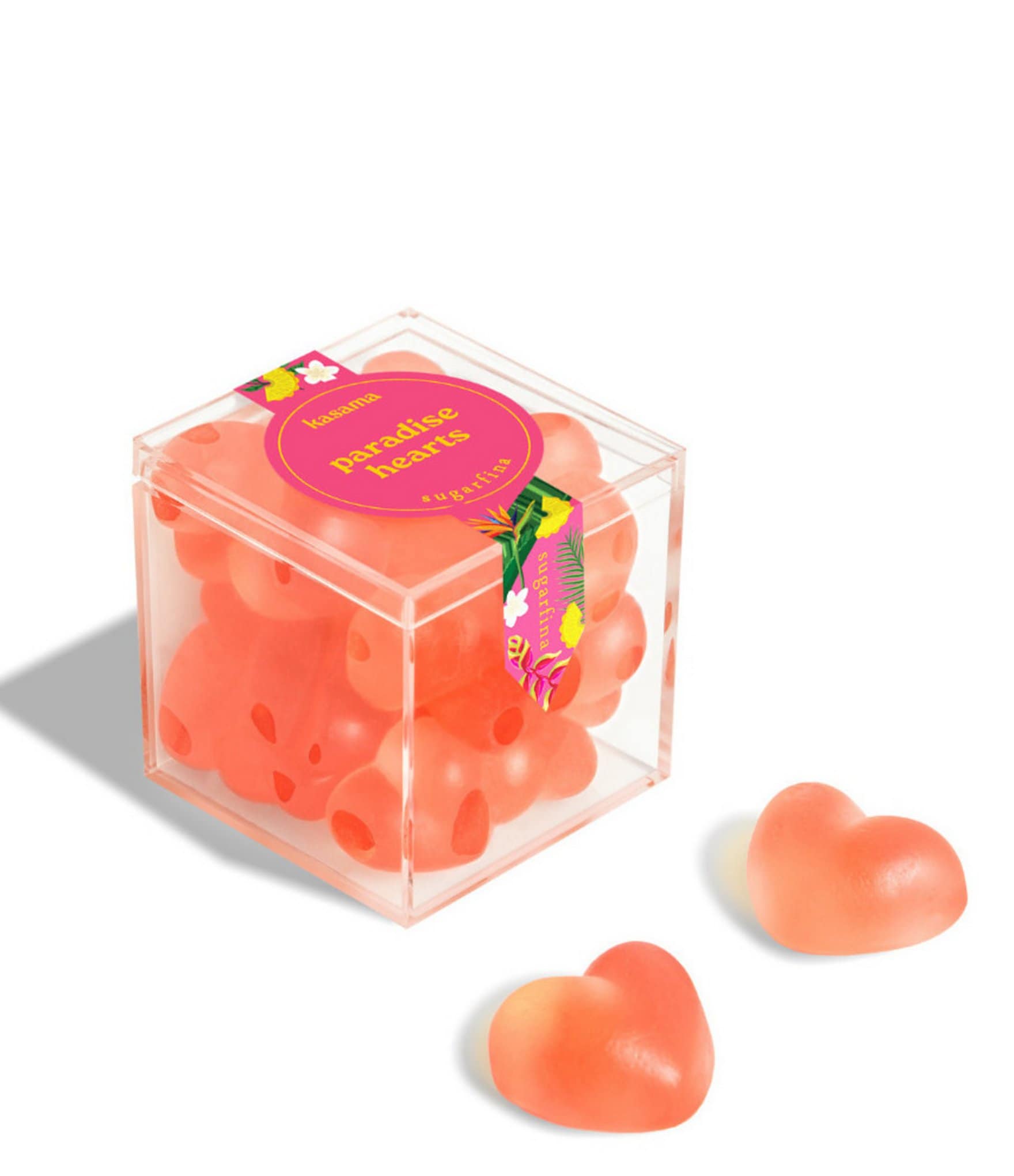 Sugarfina Paradise Heart Jellies Cube Kit, Set of 4