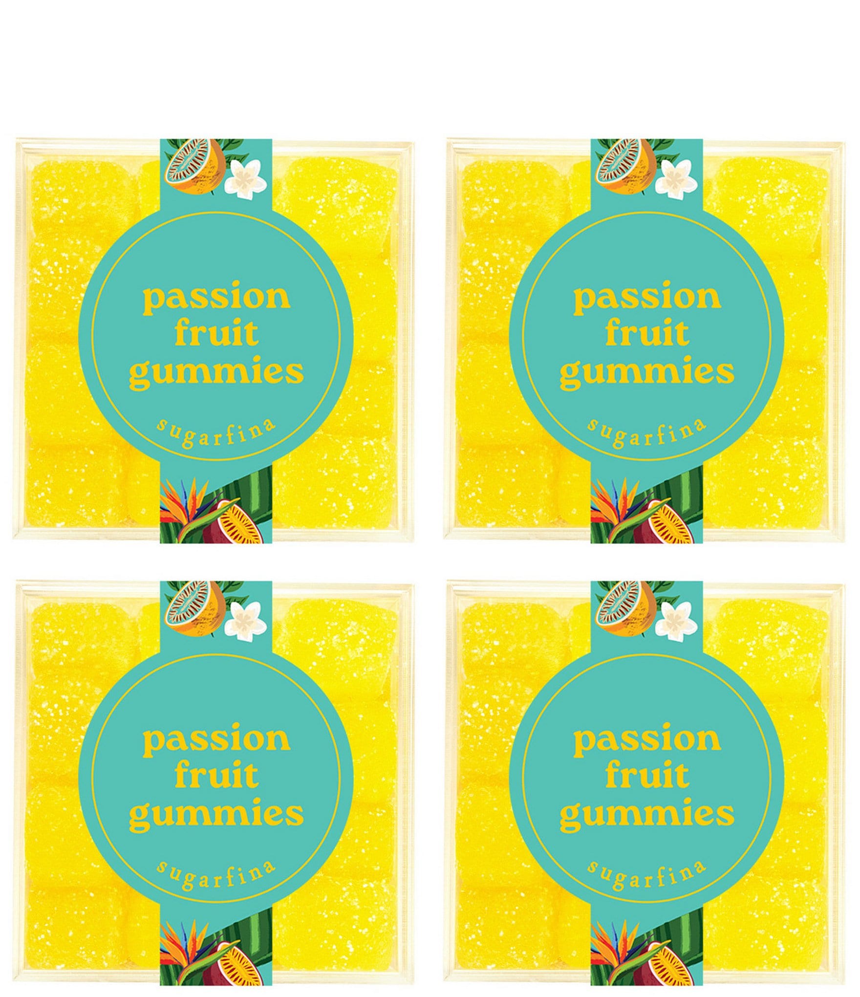 Sugarfina Passion Fruit Small 4pc Cube Kit