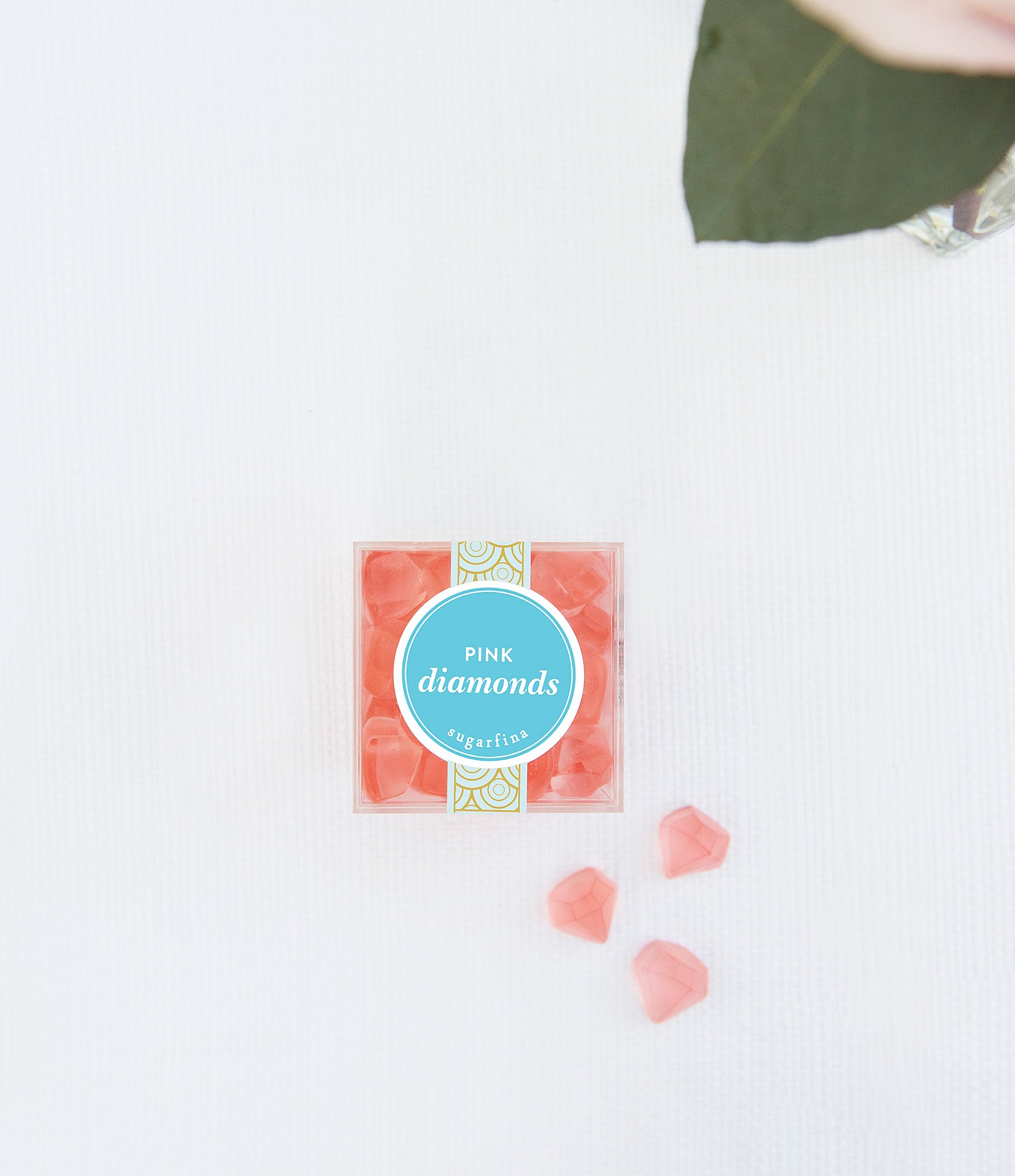 Sugarfina Pink Diamonds Small Cube 4-Piece Kit