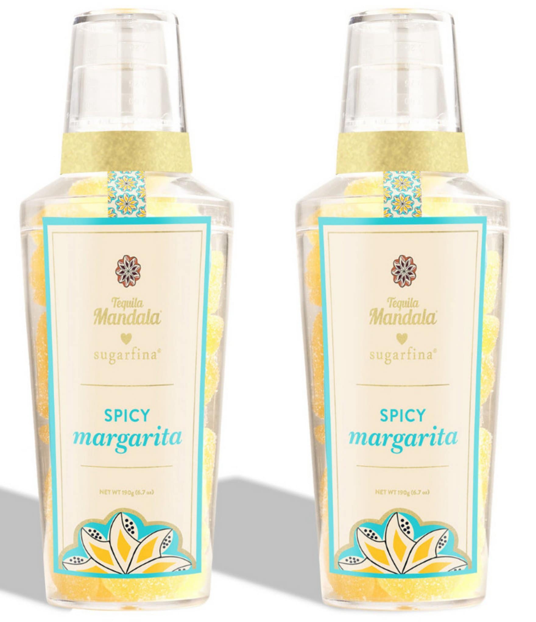 Sugarfina Spicy Margarita Club Tequila Infused Gummy Bundle