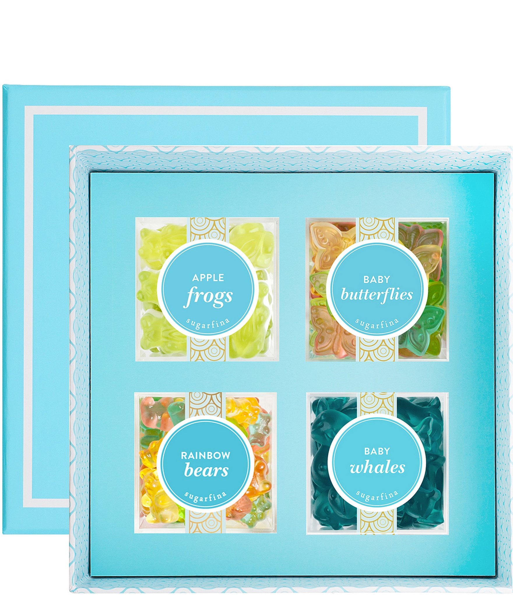 Sugarfina Summer Vacation 4-Piece Assorted Candy Bento Box