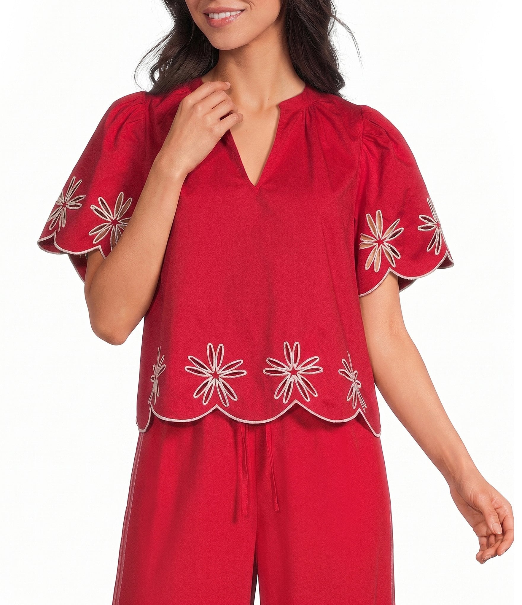 scallop: Women's Shirts & Tops | Dillard's