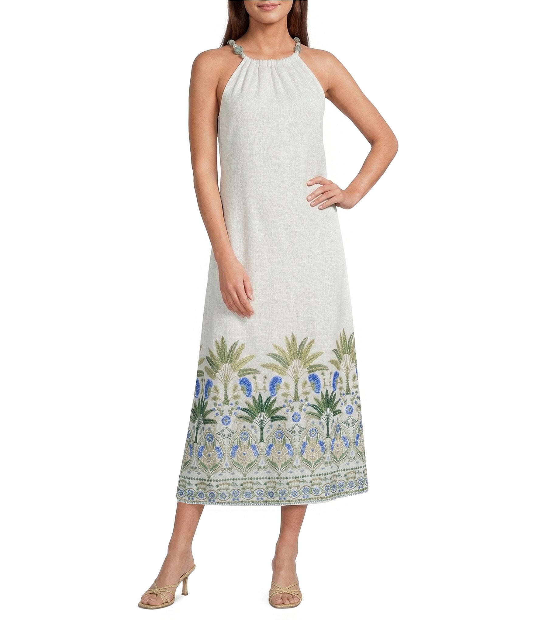 blue floral dress: Dresses For Women
