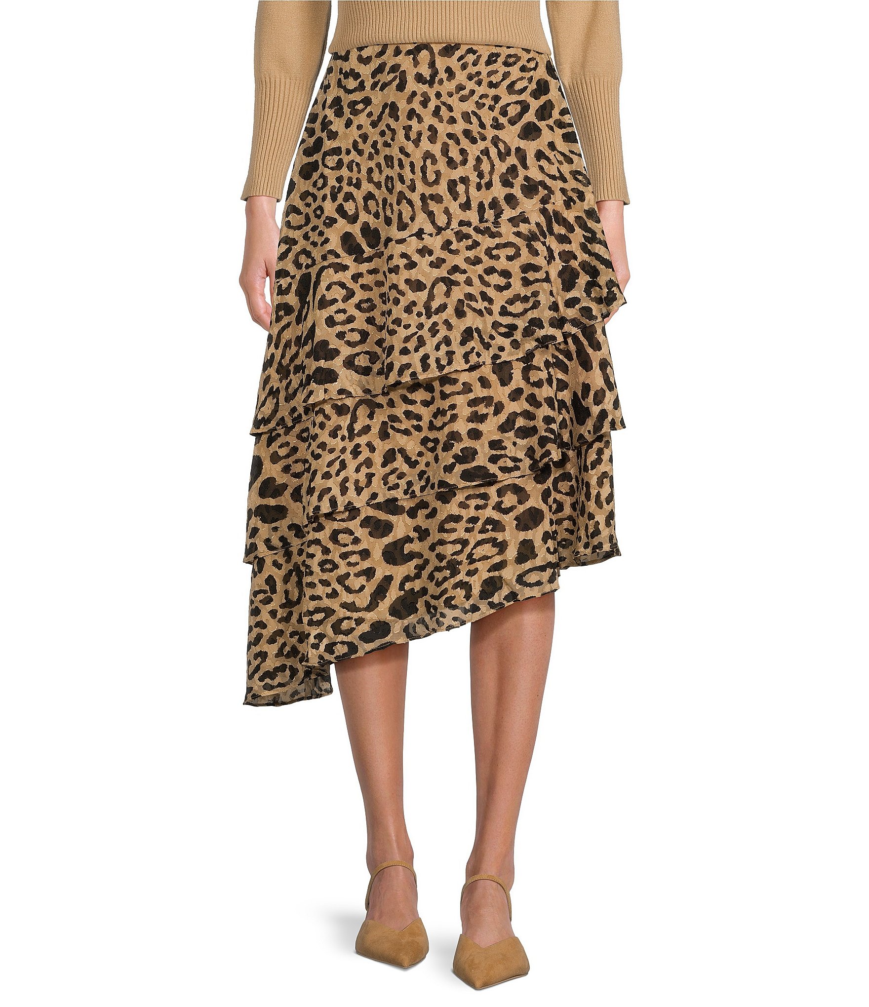 leopard Women s Skirts Dillard s