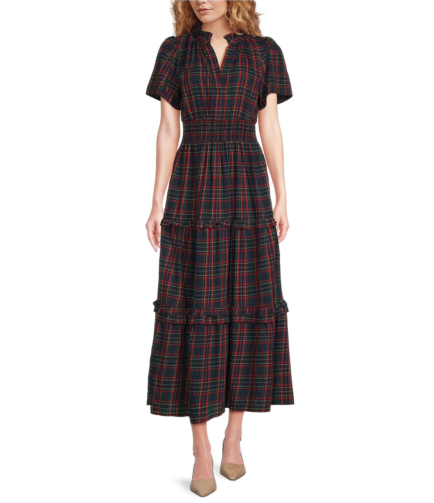 plaid Women s Dresses Dillard s