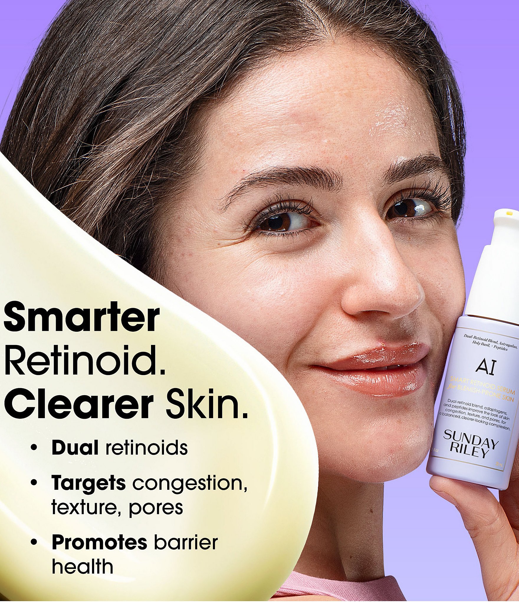 Sunday Riley A.I. Smart Retinoid Serum For Blemish Prone Skin