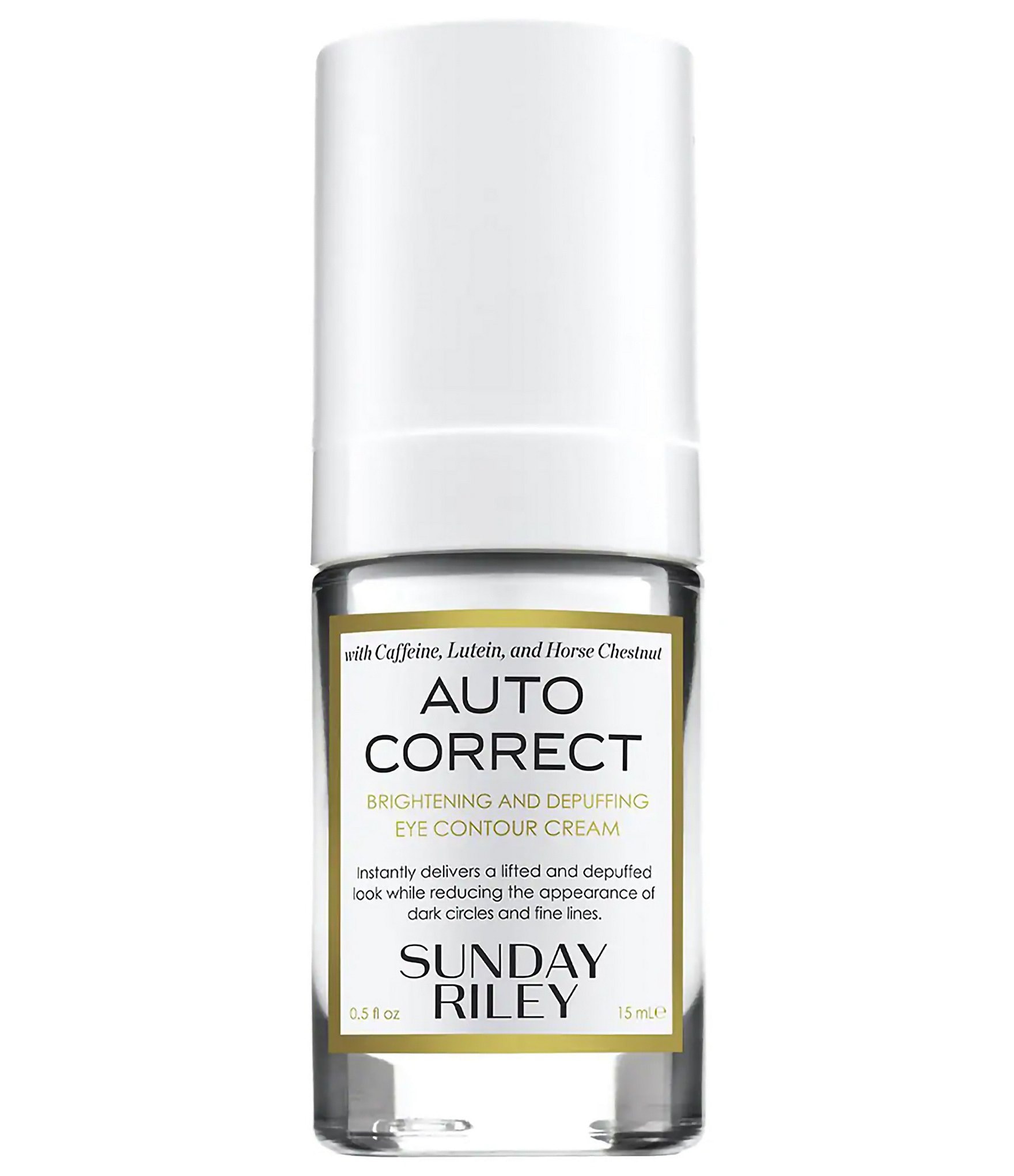 Sunday Riley Auto Correct Brightening + Depuffing Eye Cream