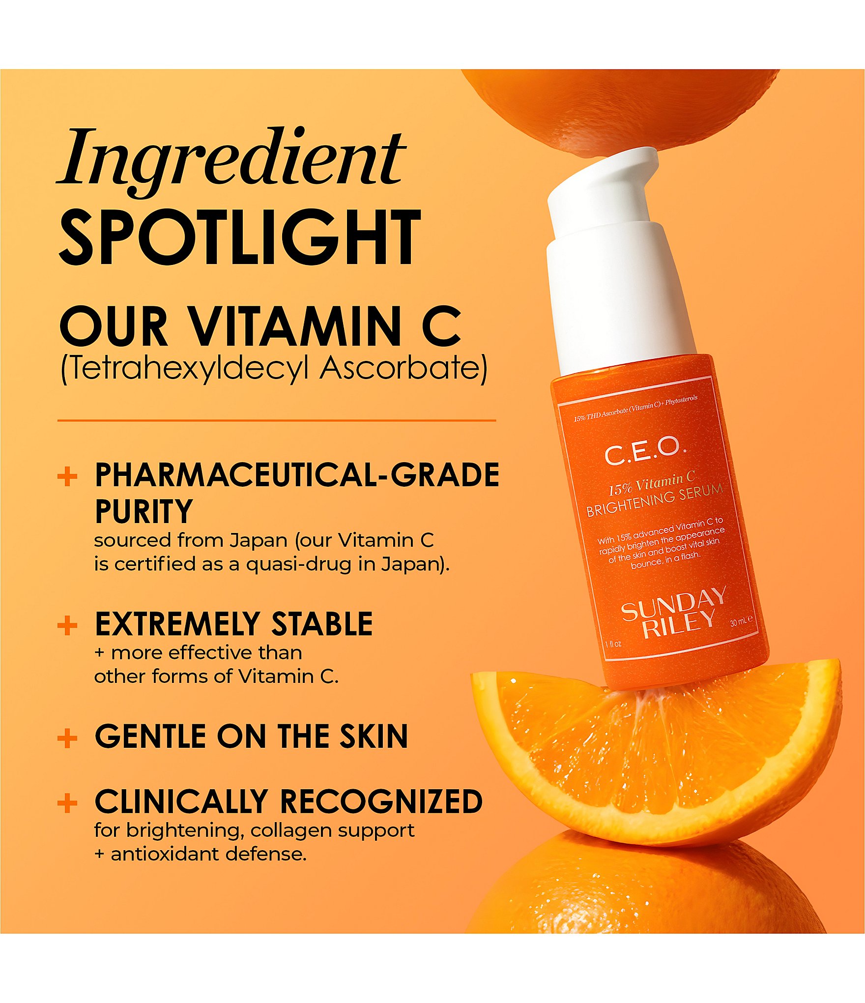 Sunday Riley C.E.O. 15% Vitamin C Brightening Serum