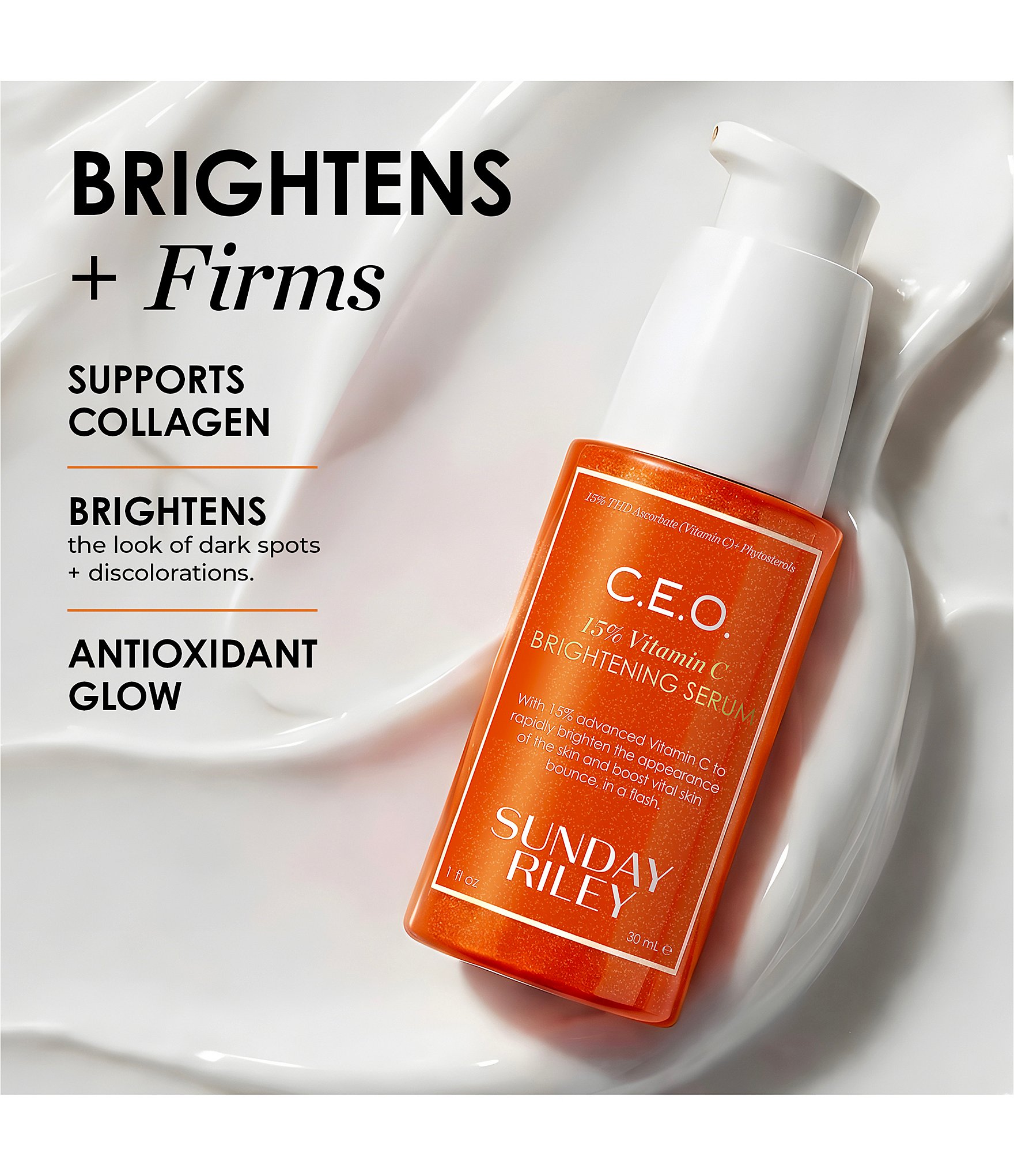 Sunday Riley C.E.O. Afterglow Brightening Vitamin C Moisturizer