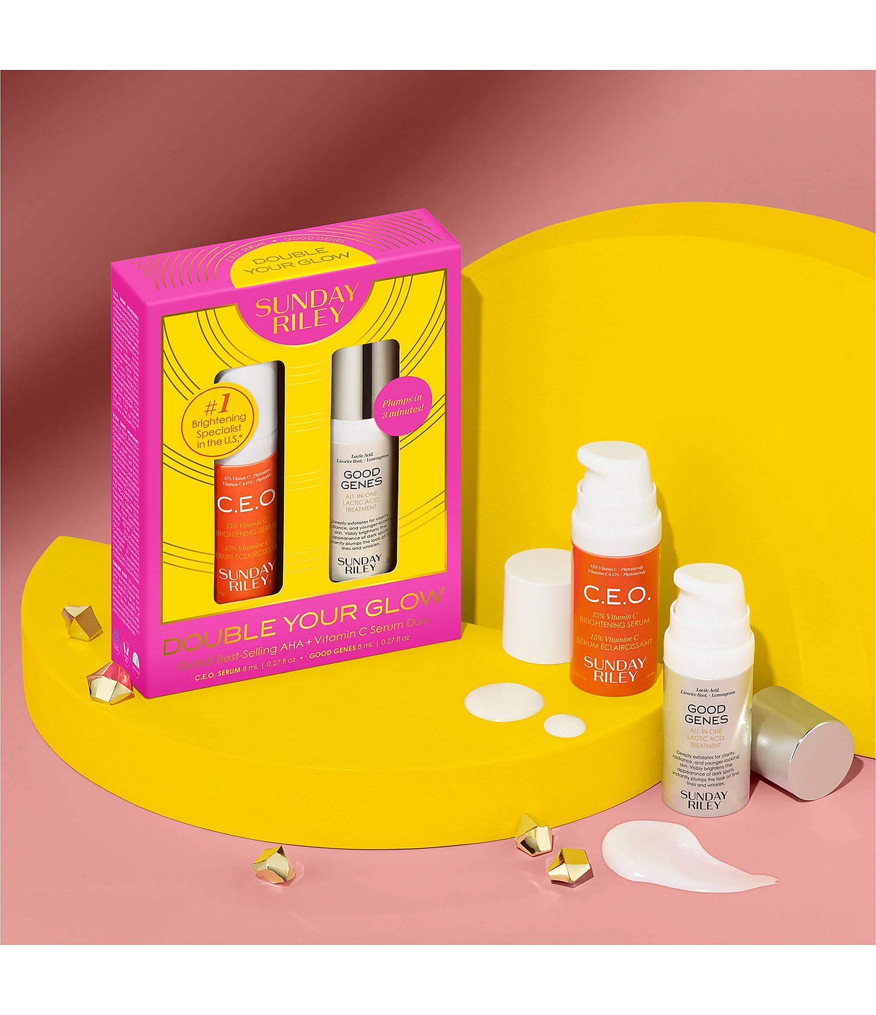 Sunday Riley Mini C.E.O. Good Genes Gift Set