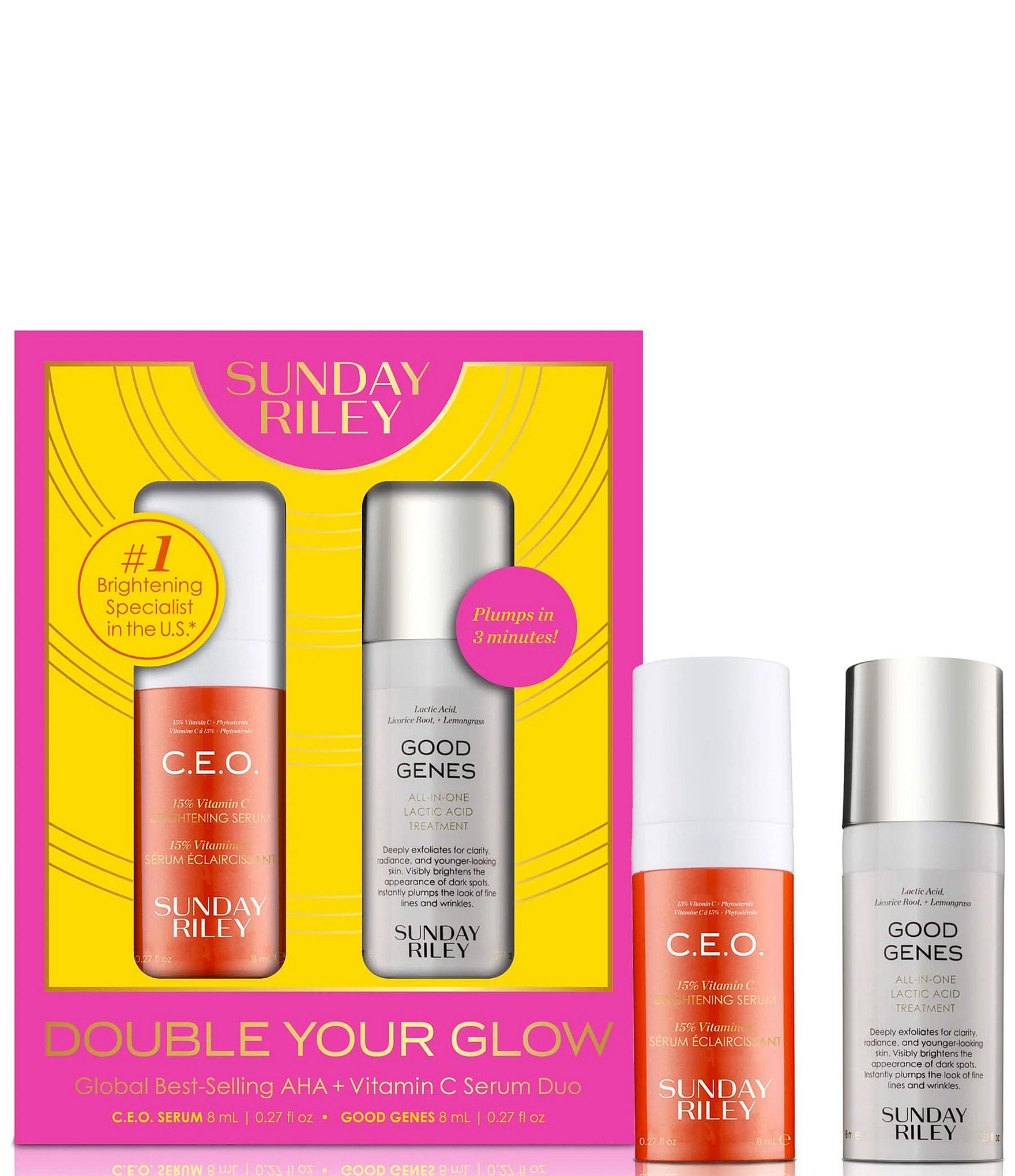 Sunday Riley Mini C.E.O. Good Genes Gift Set