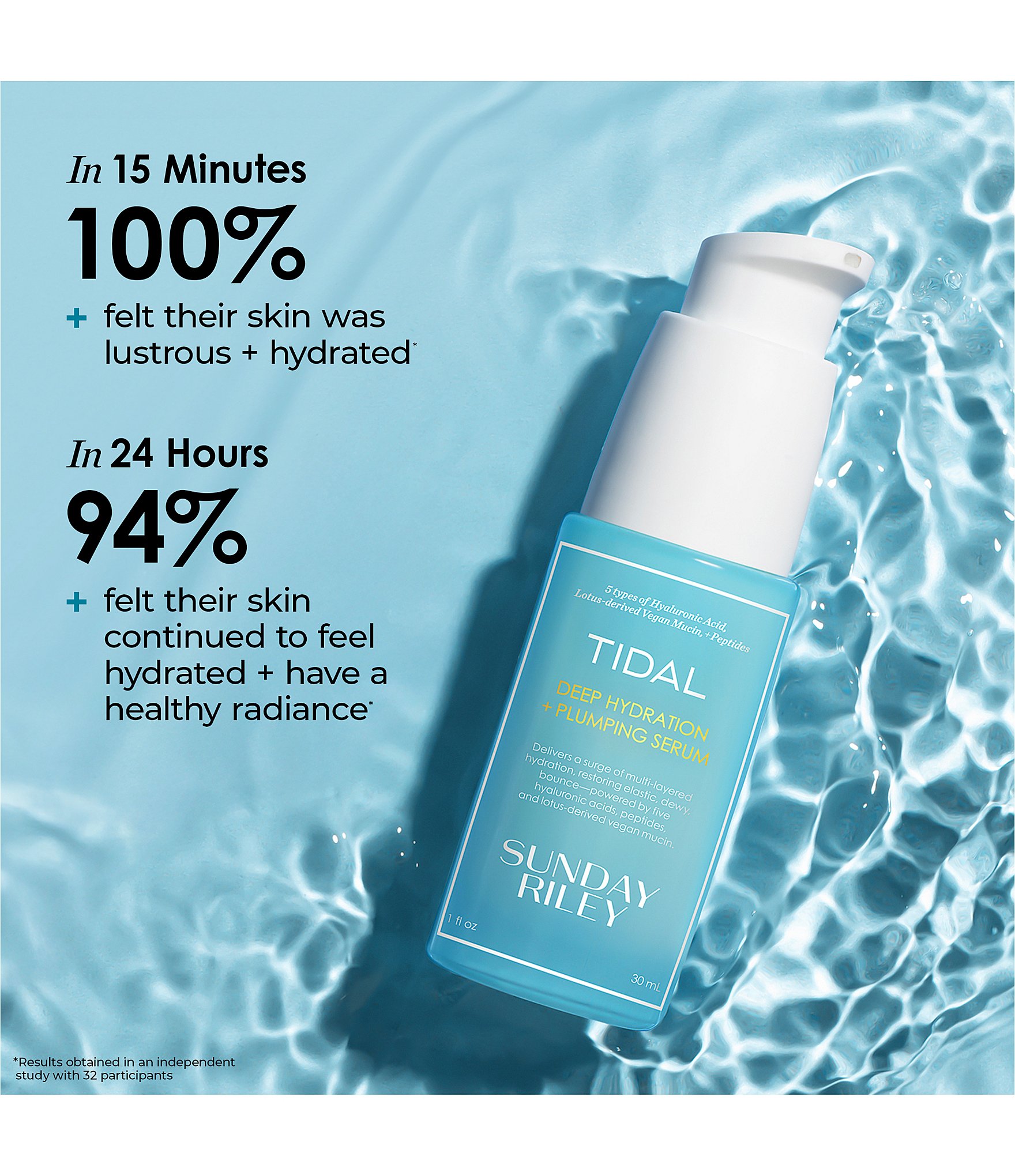 Sunday Riley Tidal Deep Hydration and Plumping Serum