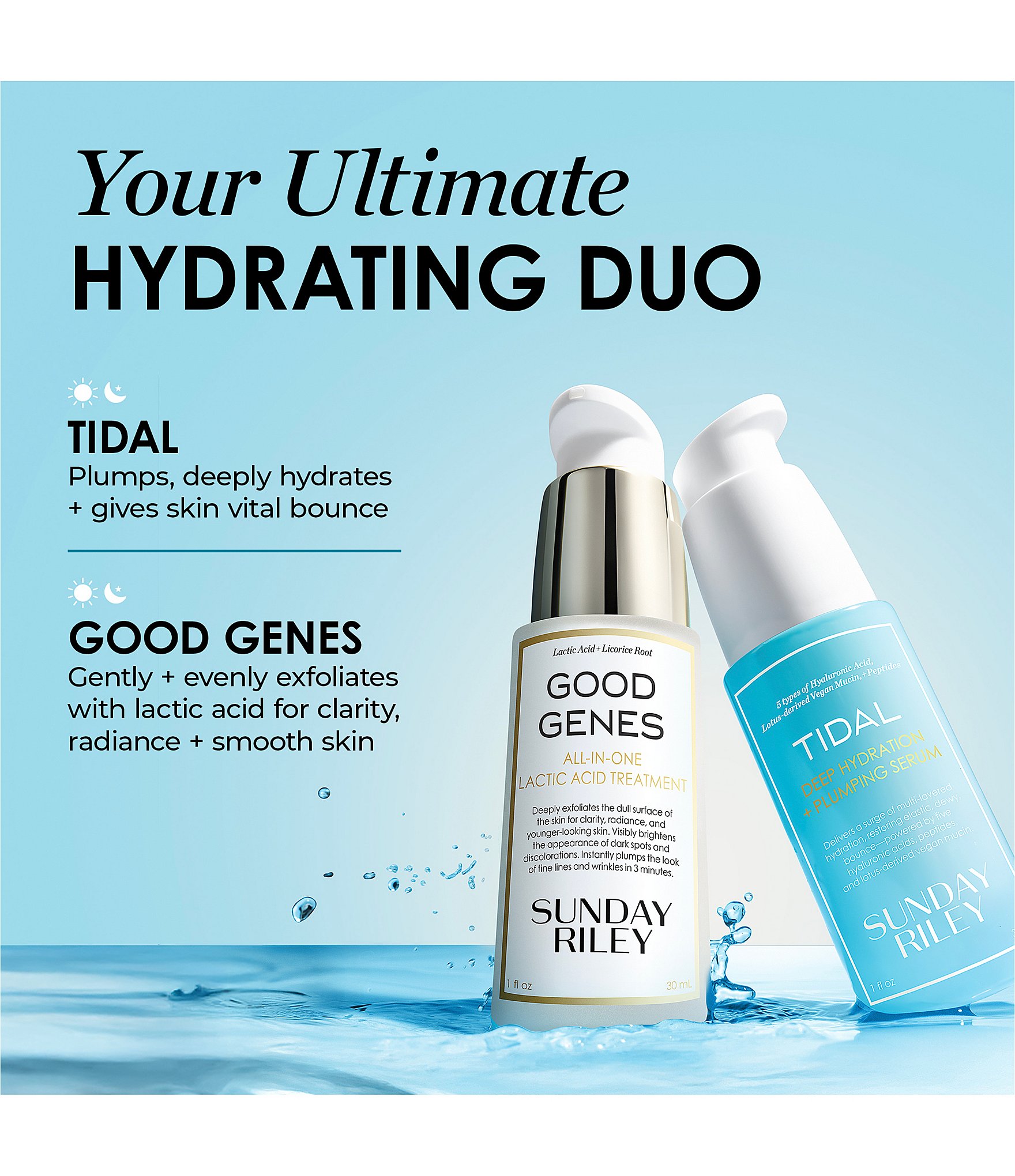 Sunday Riley Tidal Deep Hydration and Plumping Serum