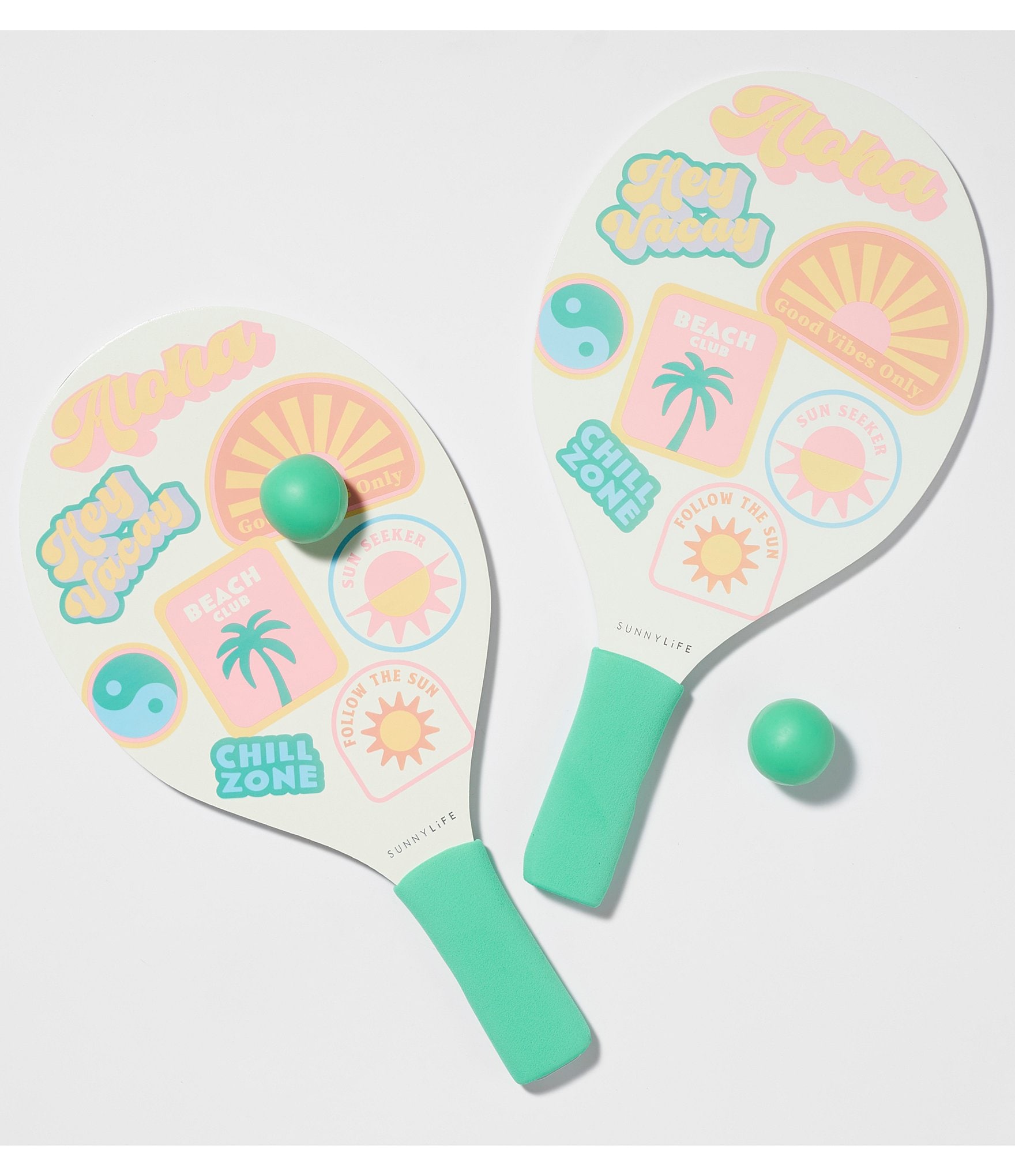 Sunnylife®summer Sherbet Beach Bats & Balls Set