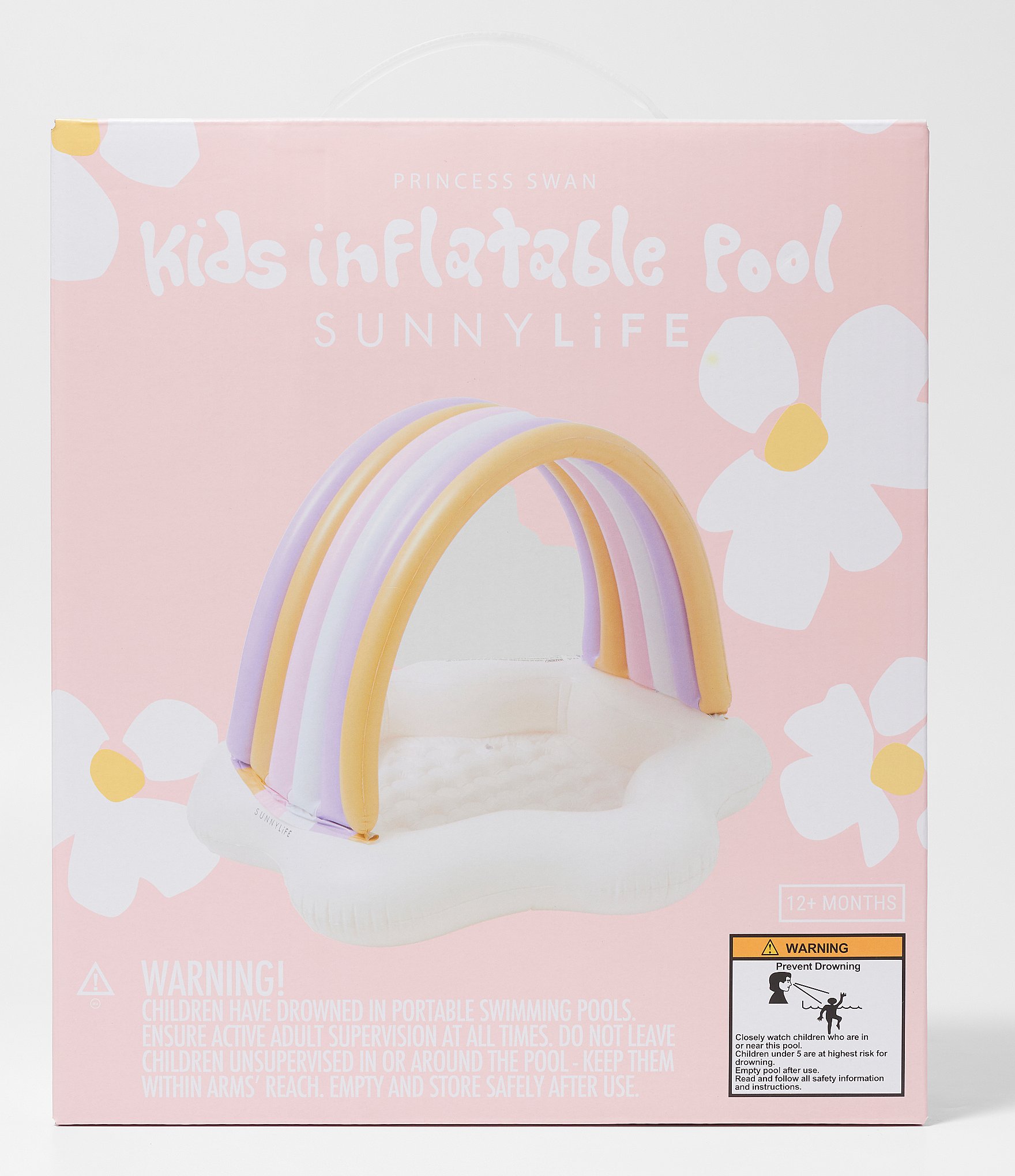 Sunnylife® Kids Princess Swan Inflatable Pool