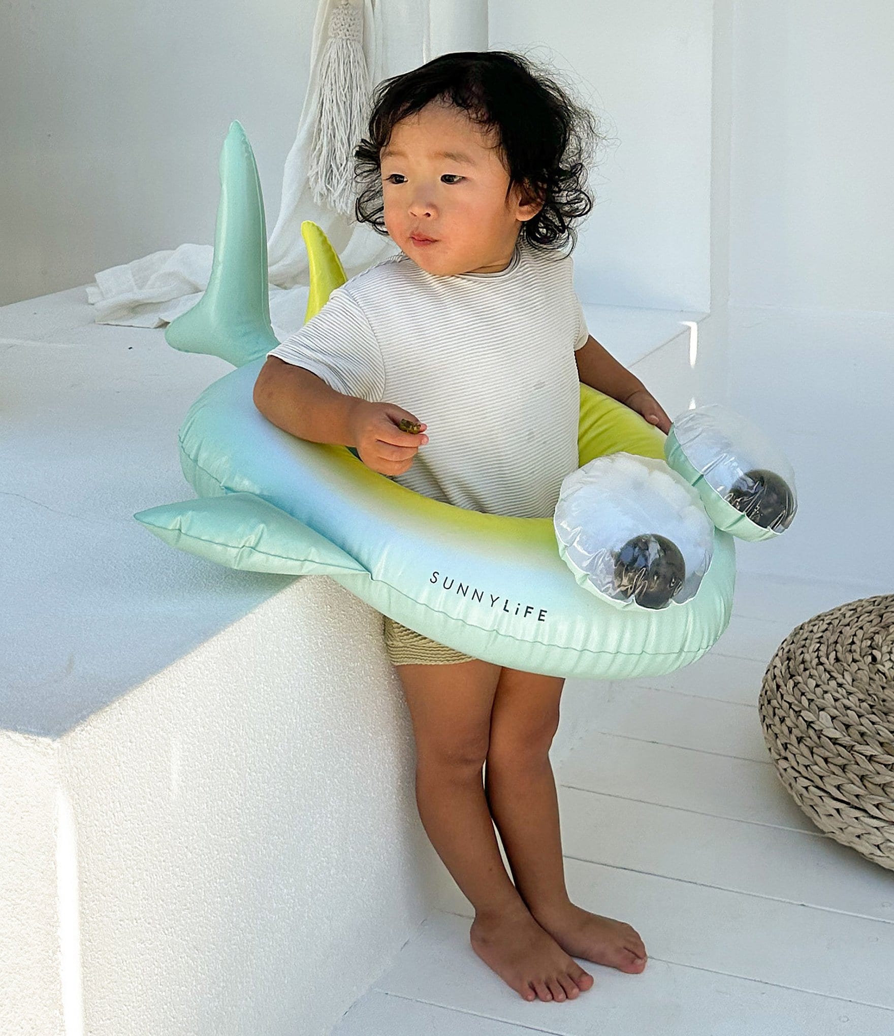 Sunnylife® Kids Salty The Shark Pool Ring