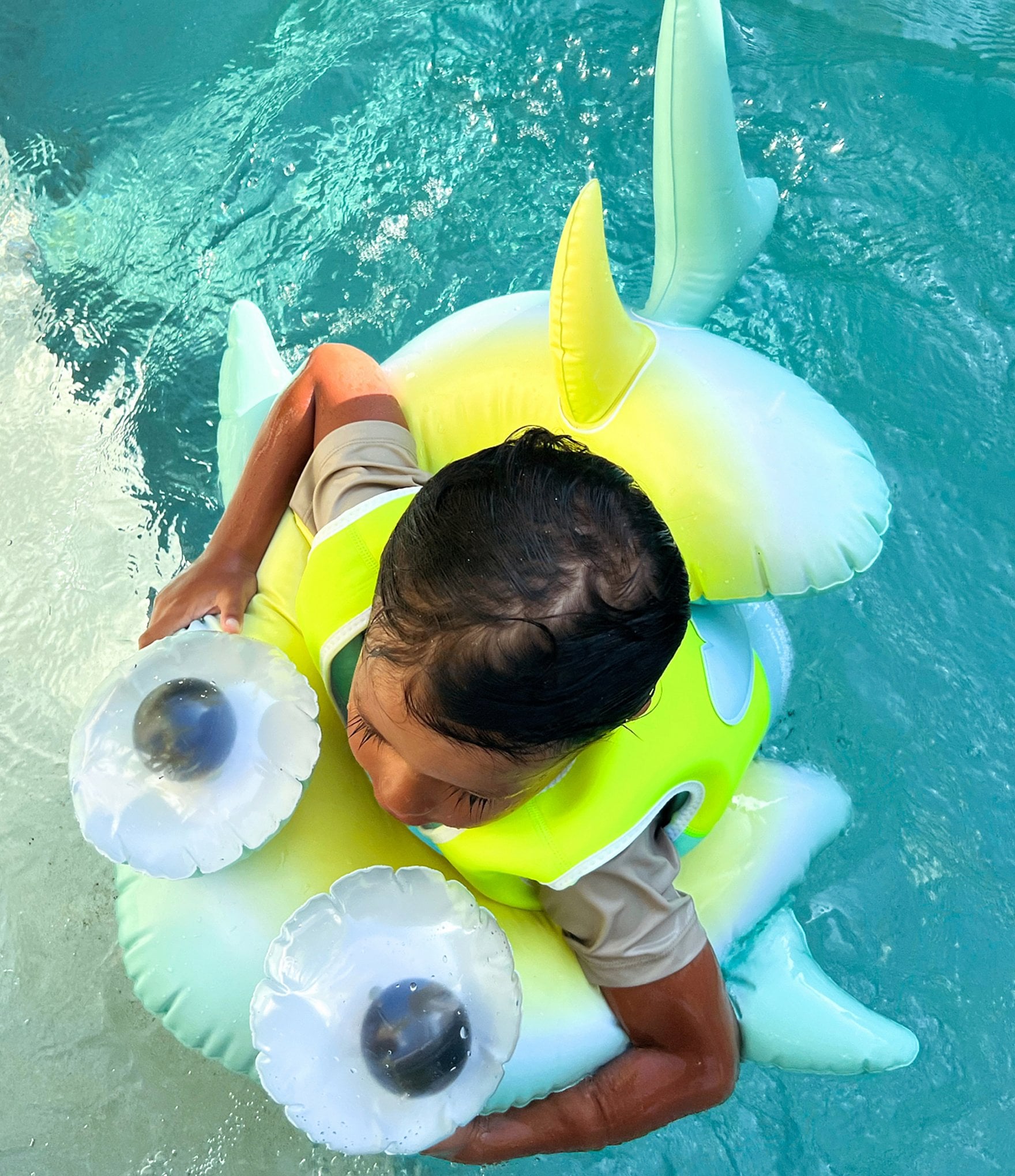 Sunnylife® Kids Salty The Shark Pool Ring