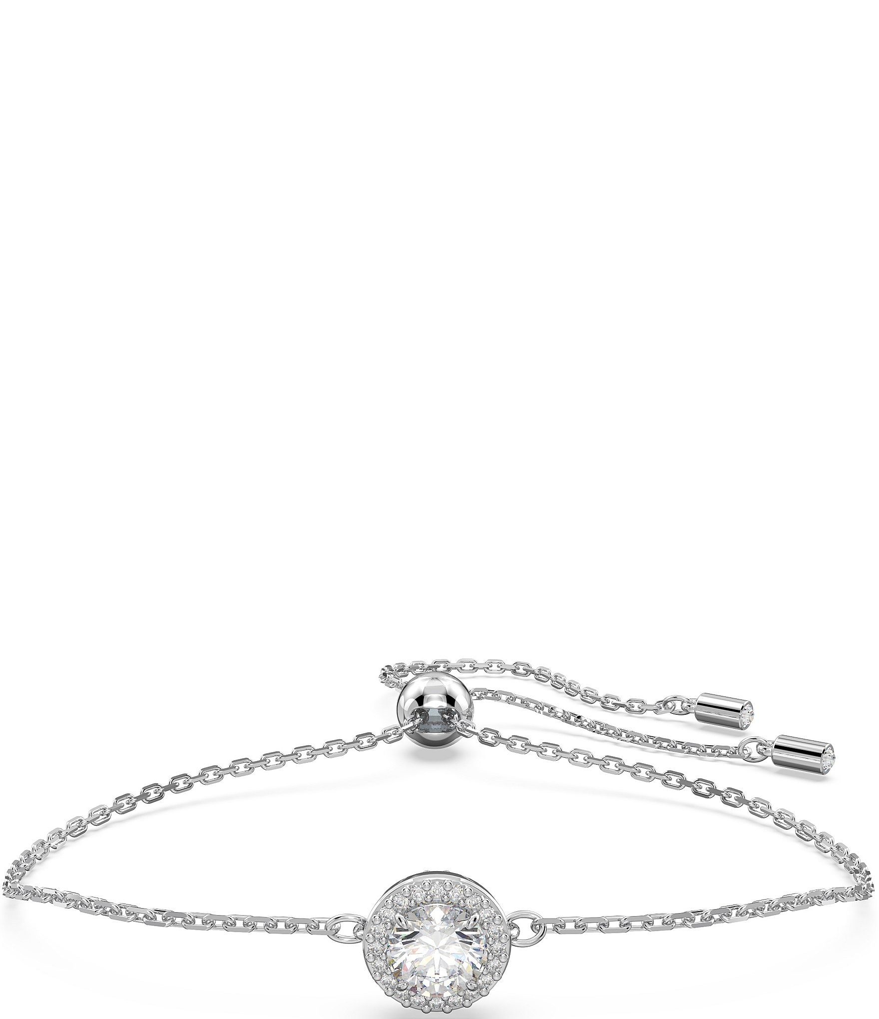 Swarovski Constella Round Cut Adjustable Slider Bracelet