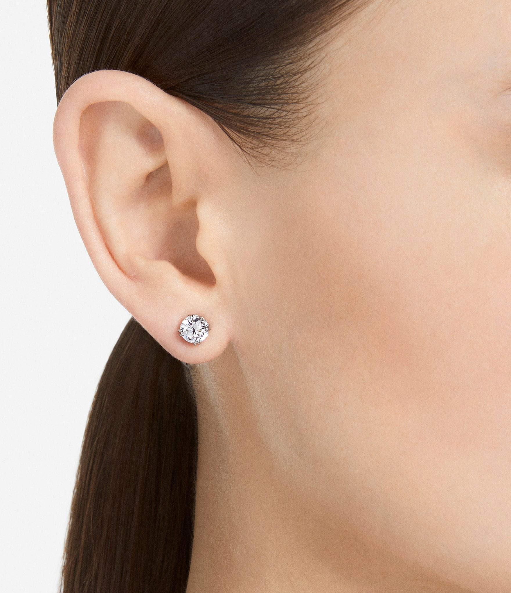 Swarovski Constella Round Cut Stud Earrings