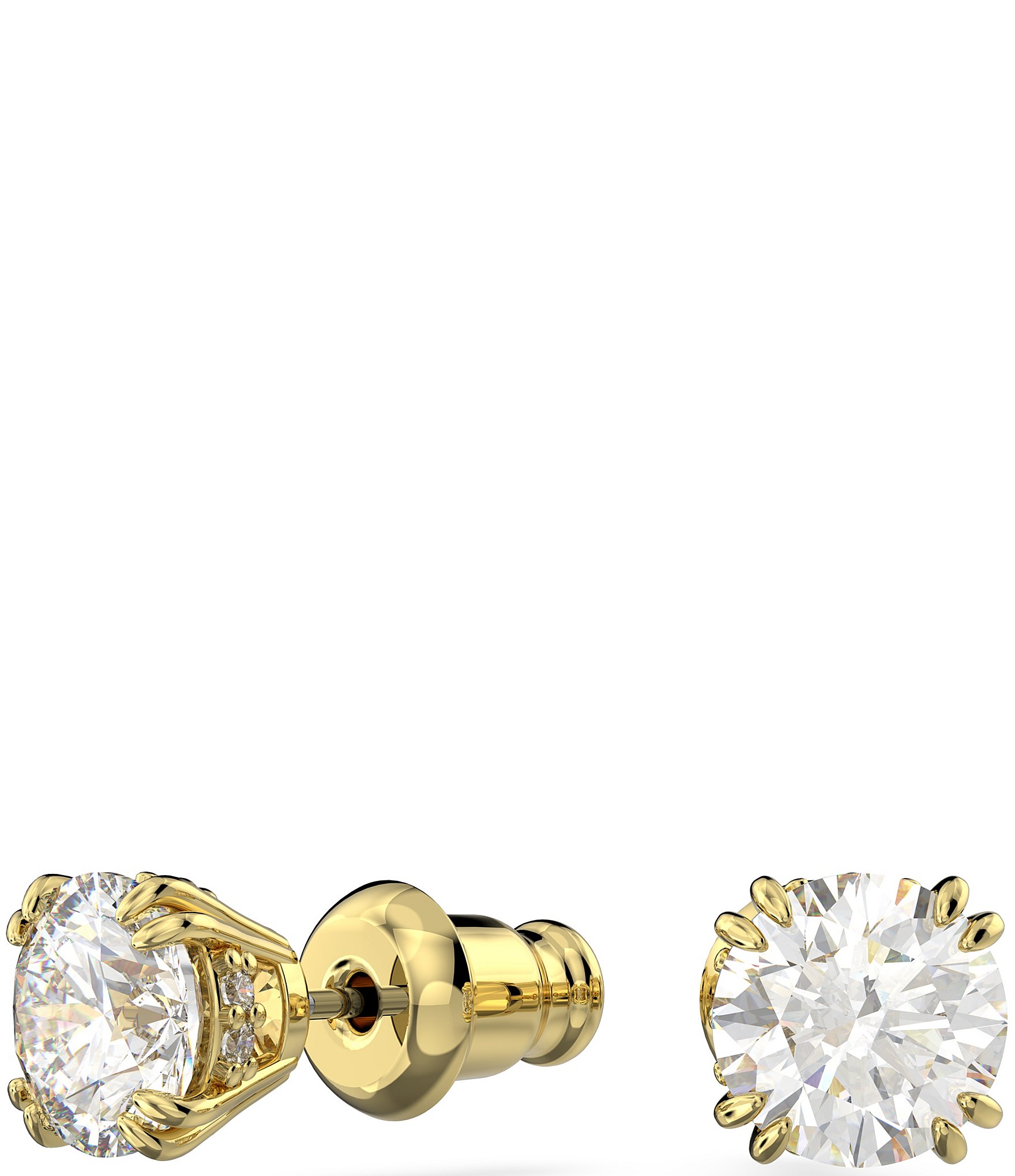 Swarovski Constella Round Cut Stud Earrings