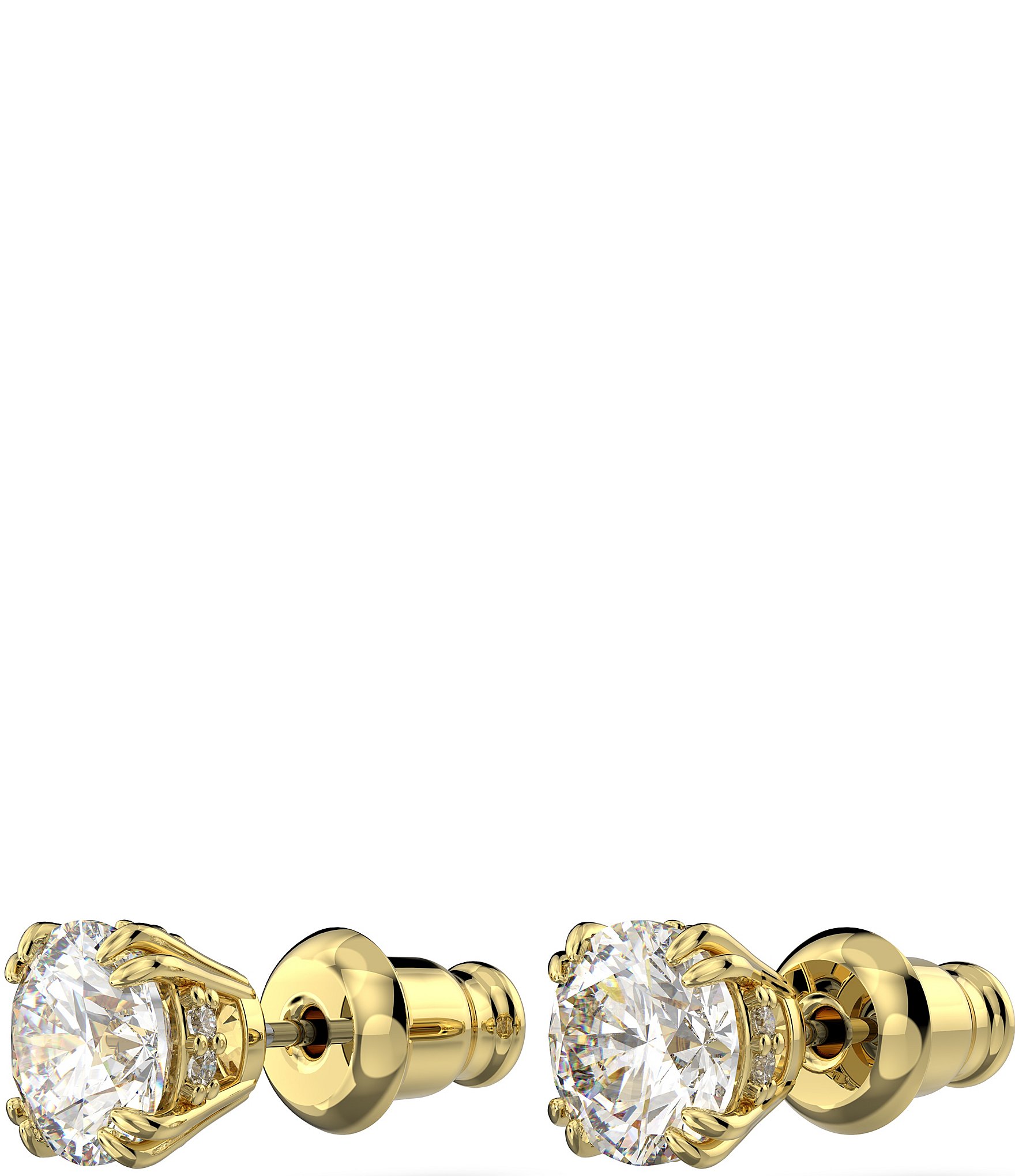 Swarovski Constella Round Cut Stud Earrings