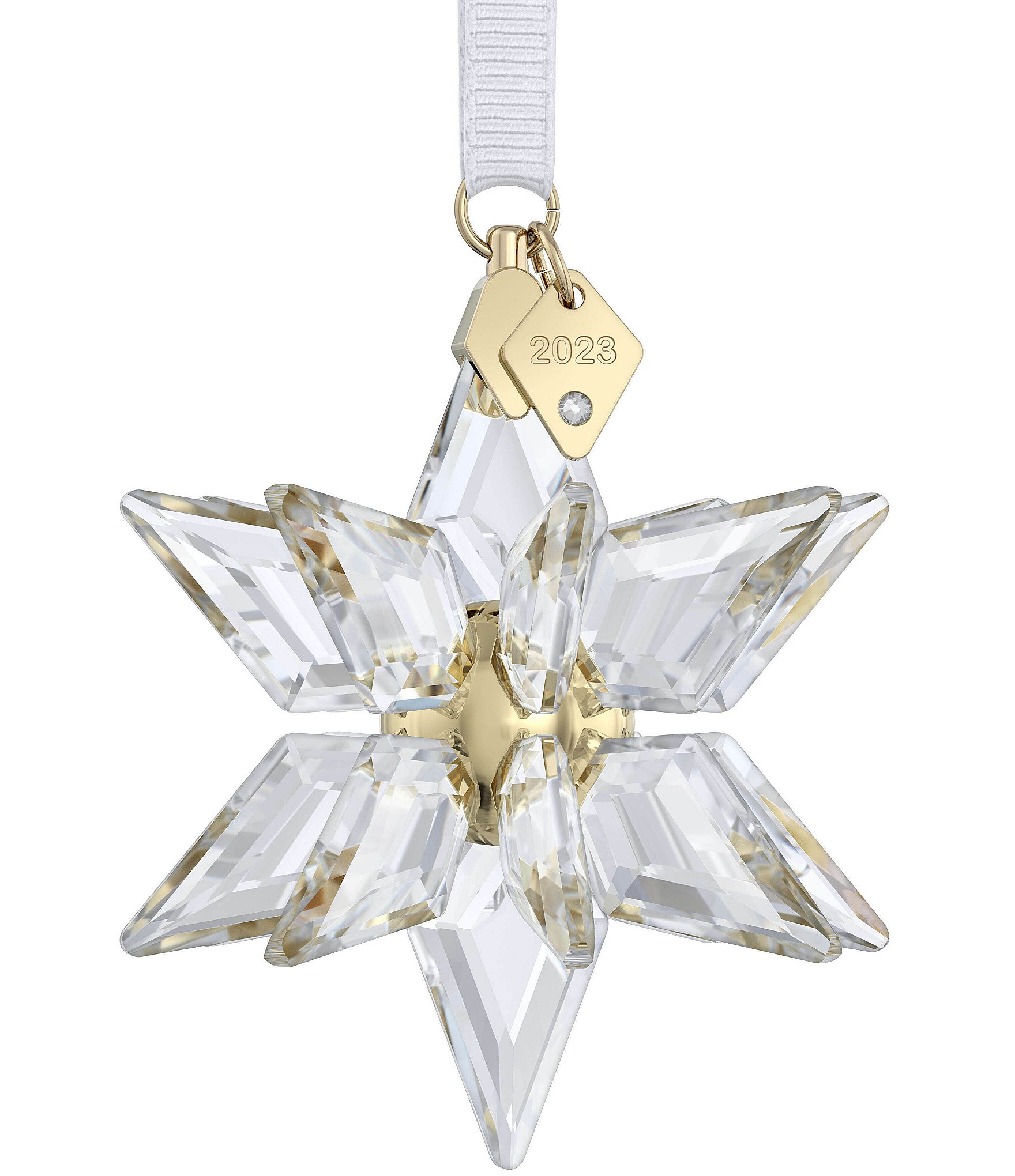 Swarovski Crystal 2023 Annual Edition 3D Star Dated Ornament | Dillard's