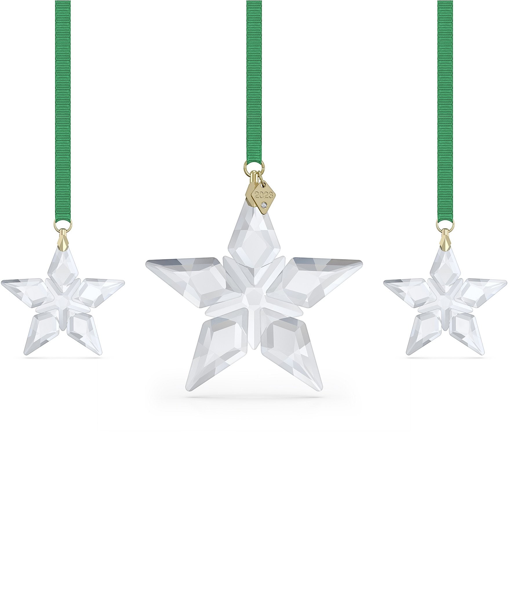 Swarovski Crystal 2023 Annual Edition Star Ornaments Set | Dillard's