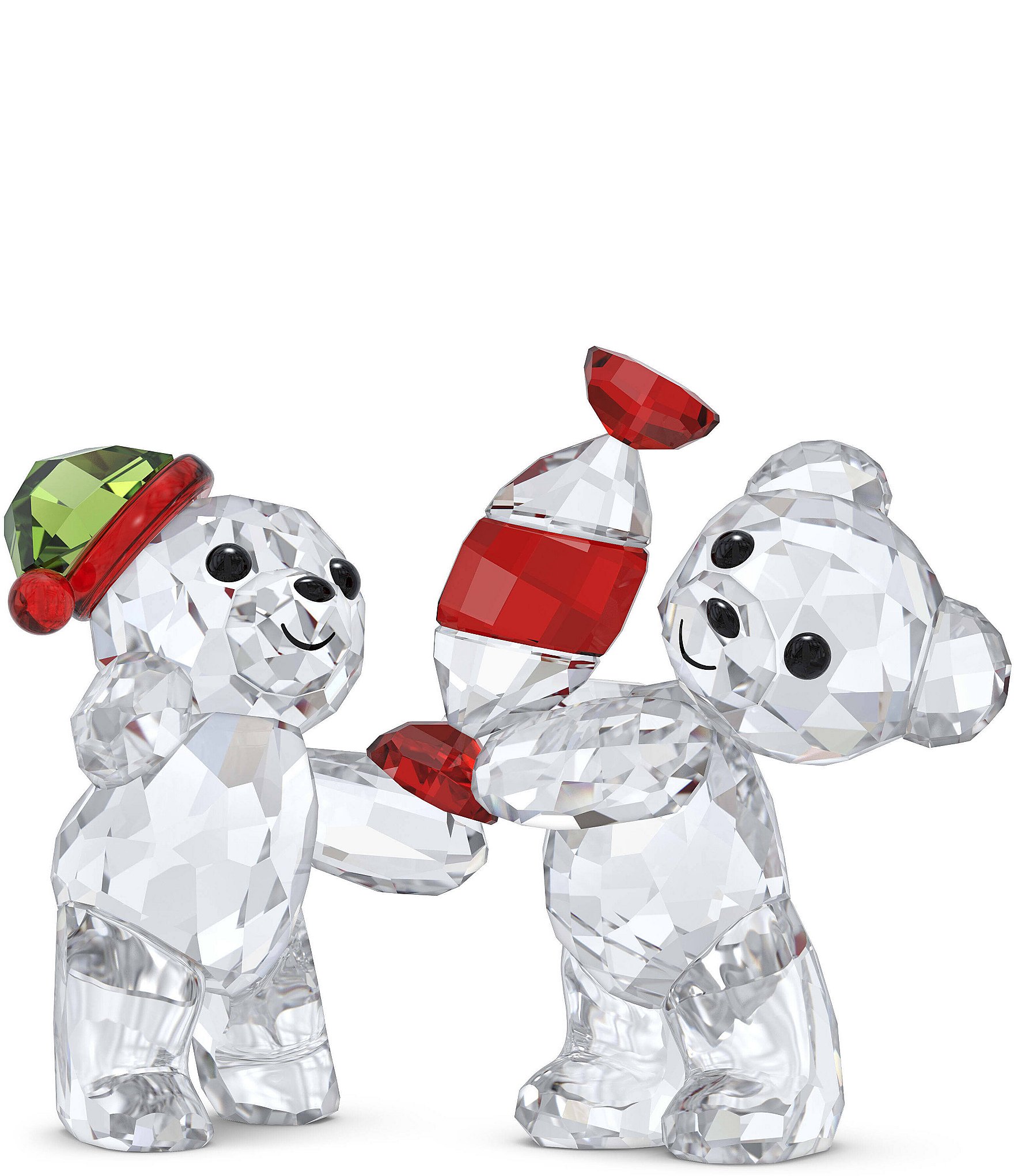 Swarovski Crystal Kris Bear Holiday 2023 Annual Edition Figurine