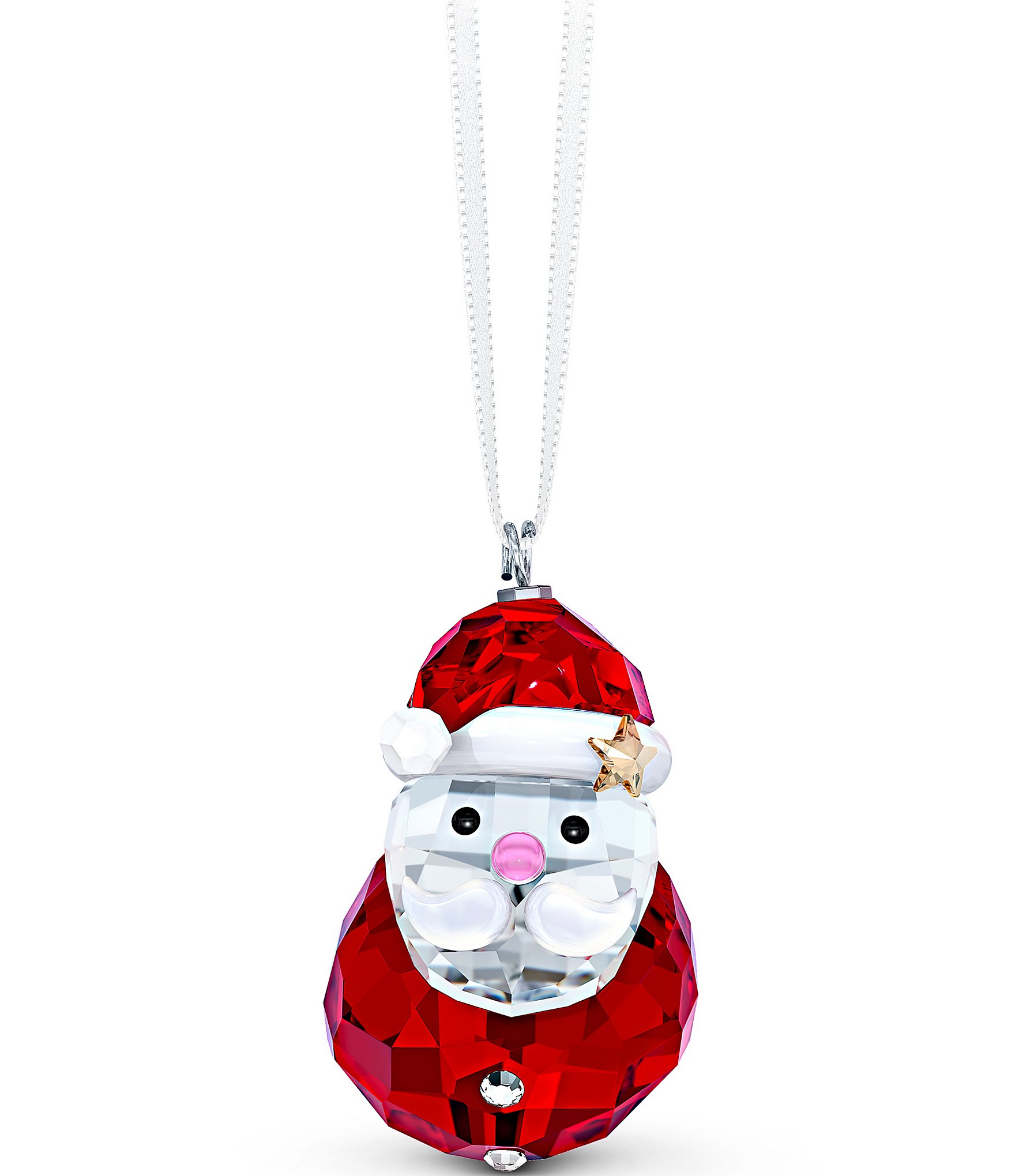 Leesbaarheid Ligatie belofte Swarovski Crystal Rocking Santa Clause Ornament | Dillard's