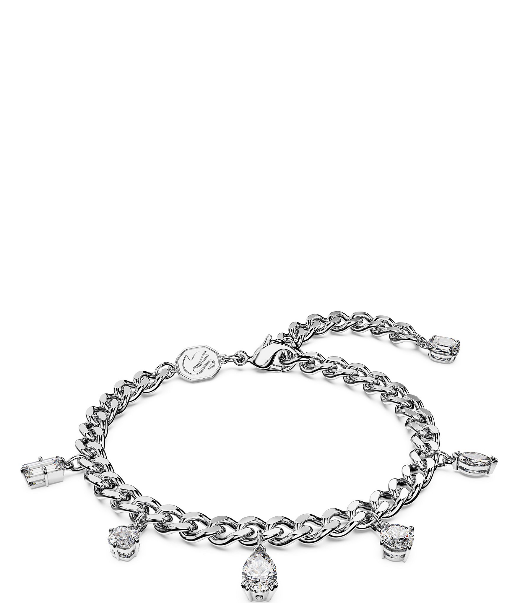 Swarovski Dextera Crystal Charms Line Bracelet