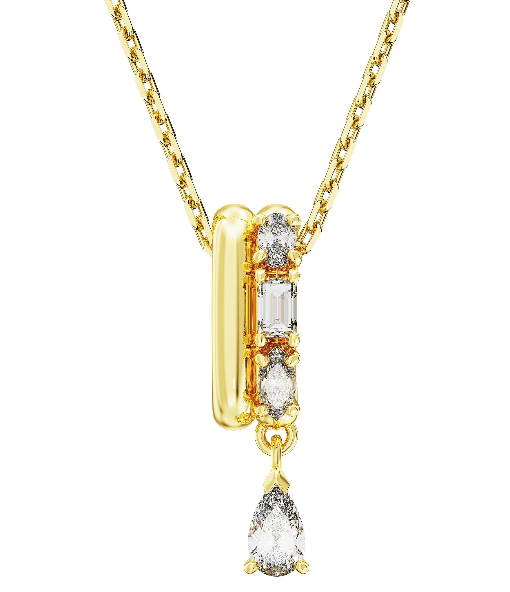 Swarovski Dextera Crystal Short Pendant Necklace