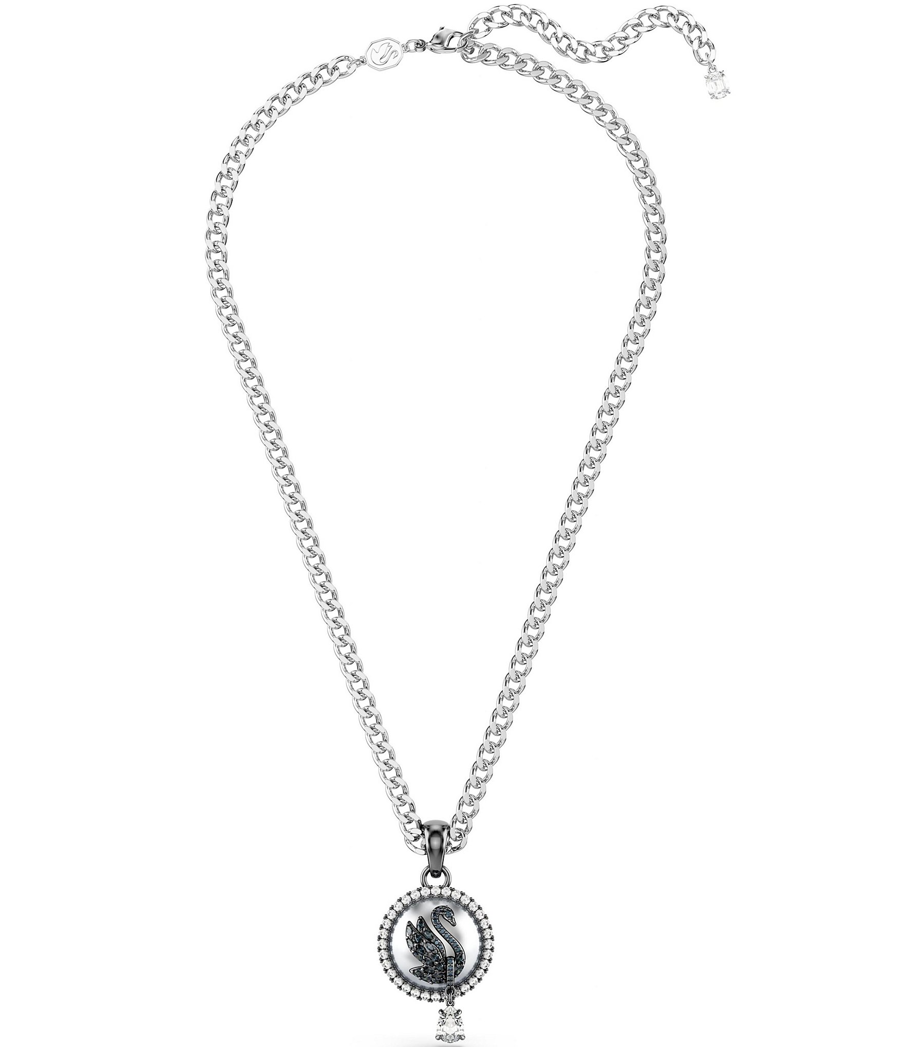 Swarovski Iconic Swan Short Pendant Necklace