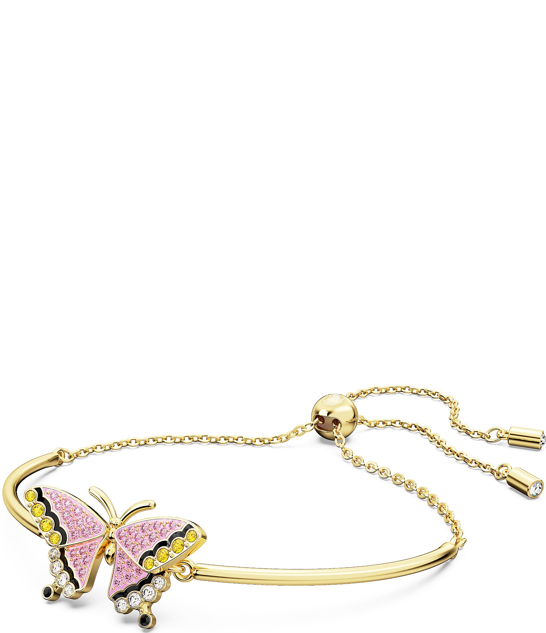 Swarovski Crystal Idyllia Butterfly Adjustable Bracelet