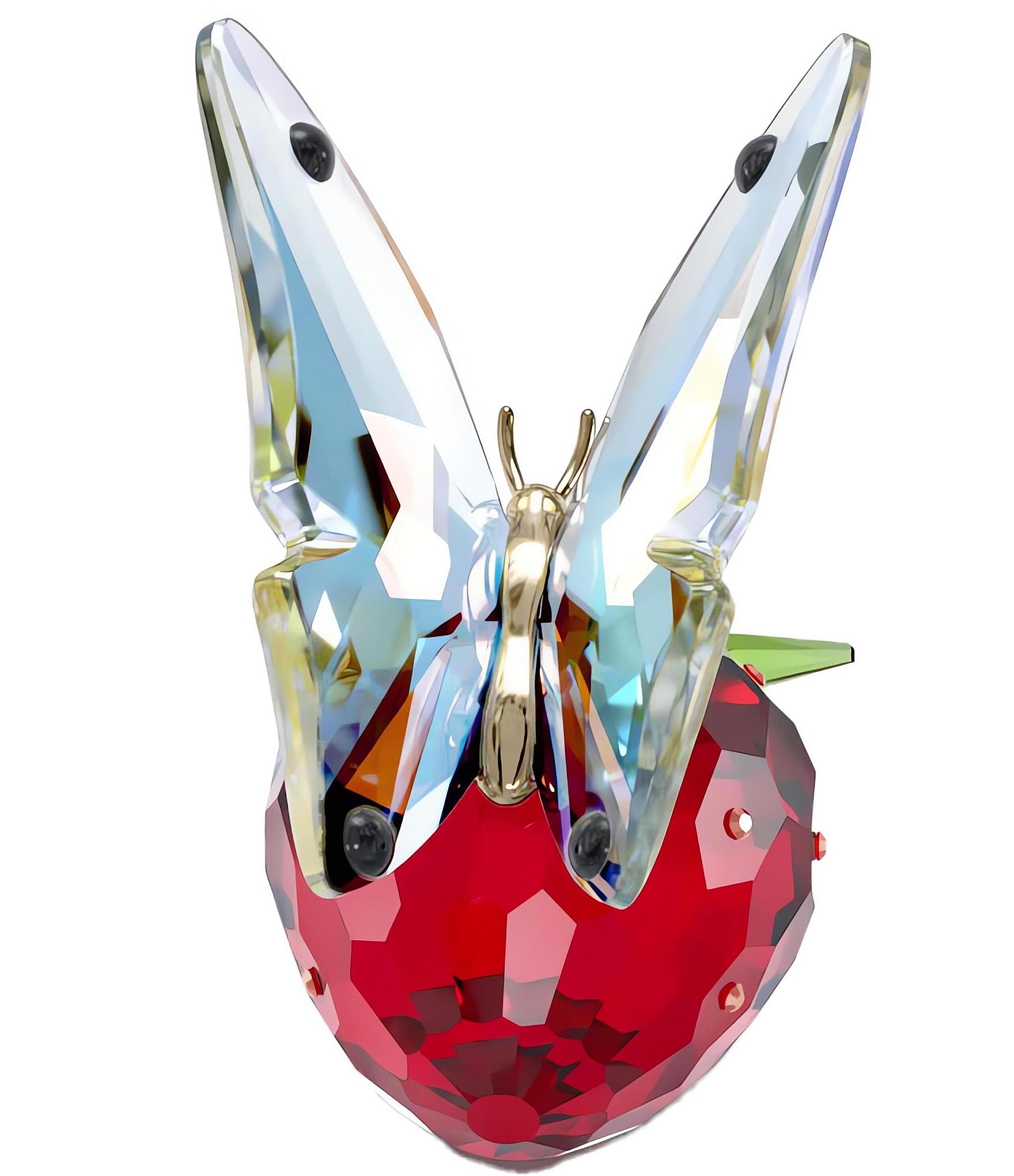 Swarovski Idyllia Butterfly and Strawberry Figurine