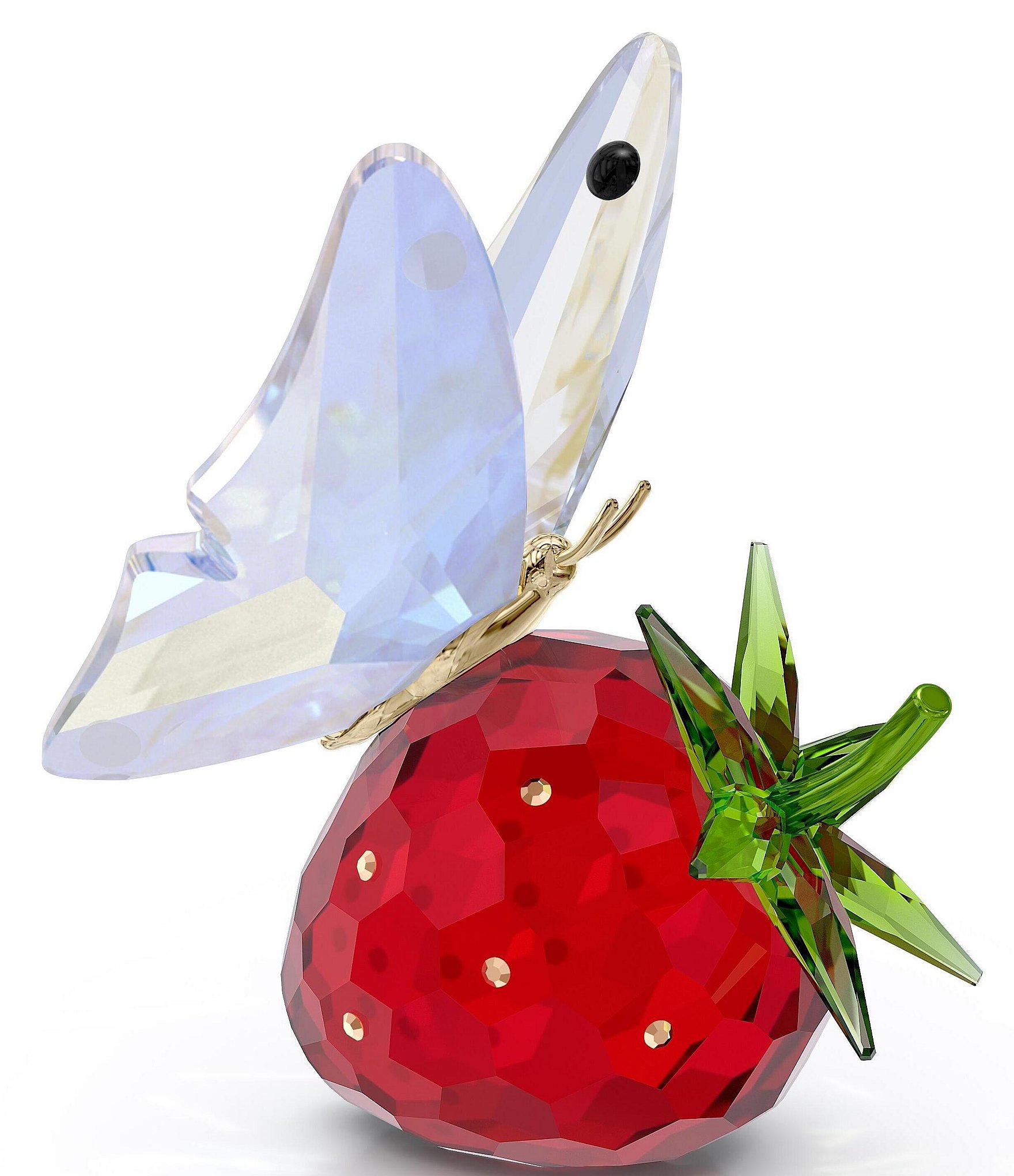 Swarovski Idyllia Butterfly and Strawberry Figurine