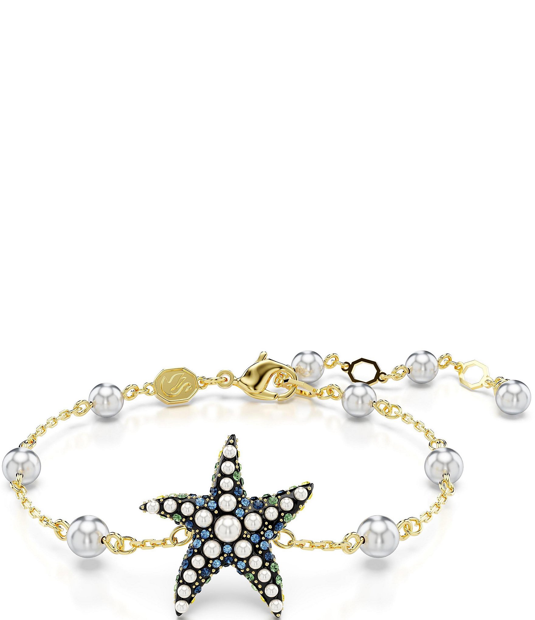 Swarovski Idyllia Crystal Starfish Line Bracelet