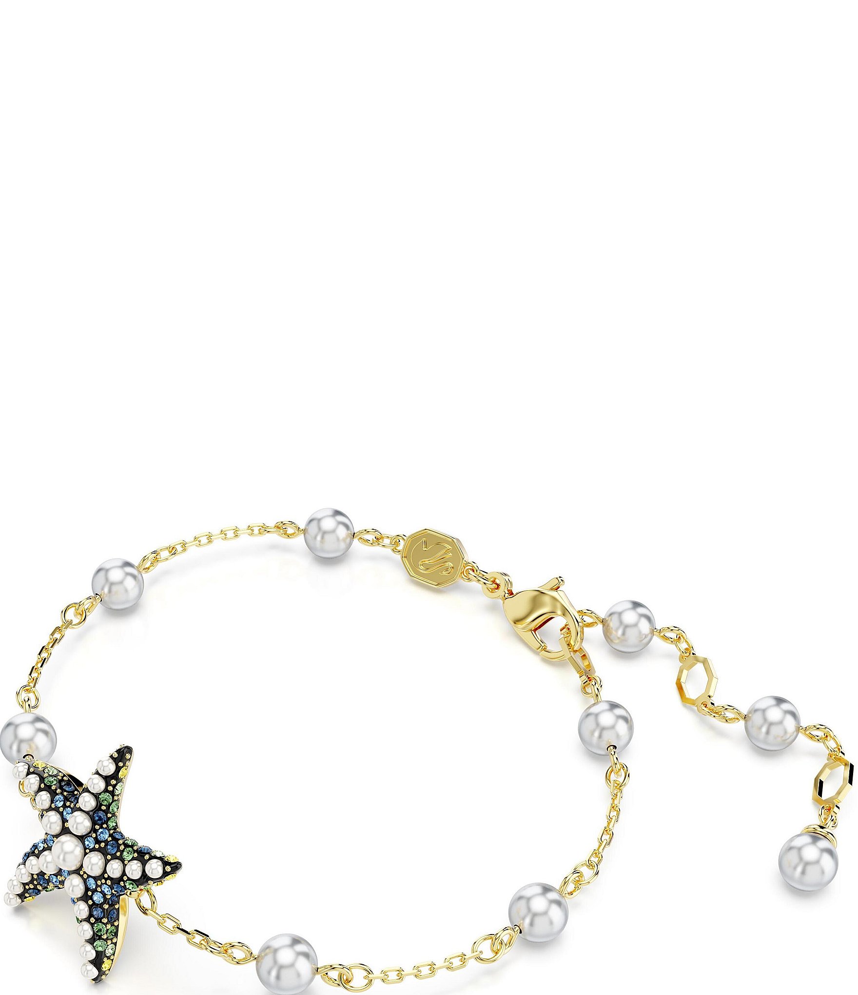 Swarovski Idyllia Crystal Starfish Line Bracelet