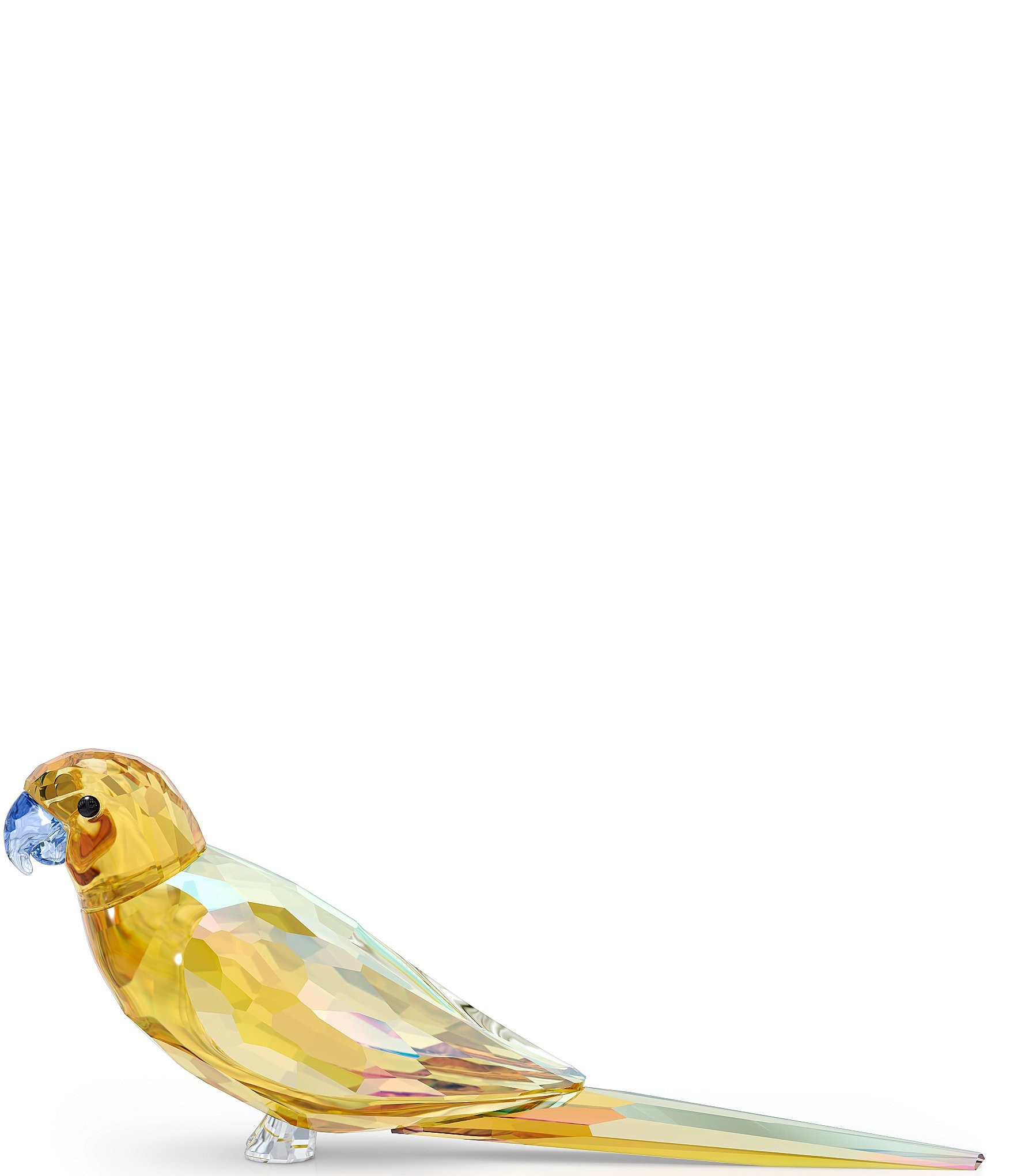 Swarovski Jungle Parakeet Crystal Beats Figurine Yellow Dillard\'s | Lechee