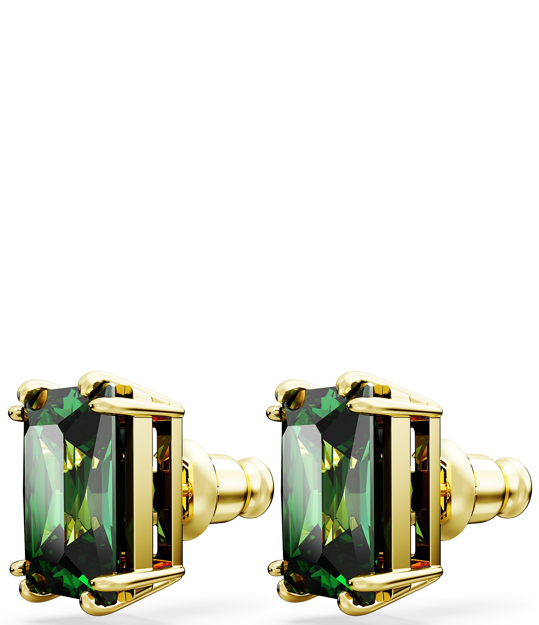 Swarovski Matrix Collection Rectangular Crystal Cut Stud Earrings