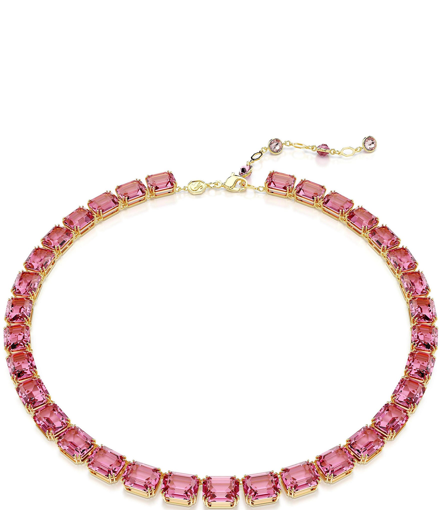 Swarovski Millenia Stone Octagon Cut Collar Necklace