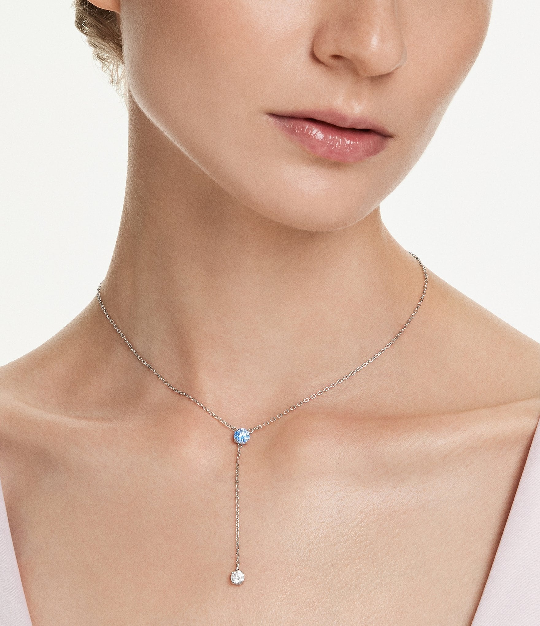 Swarovski Stilla Attract Y Necklace